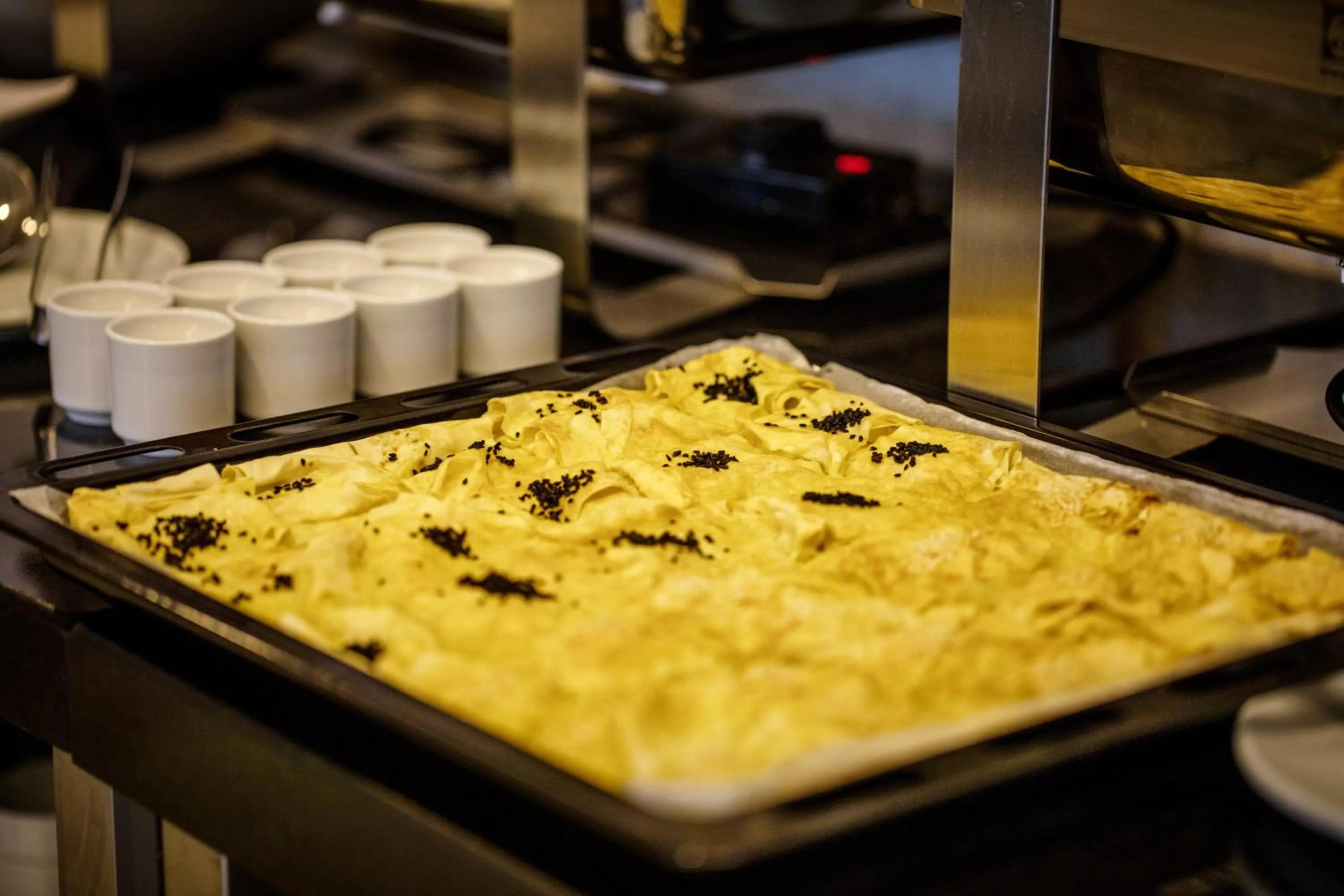 Buffet breakfast in Life Point Hotel