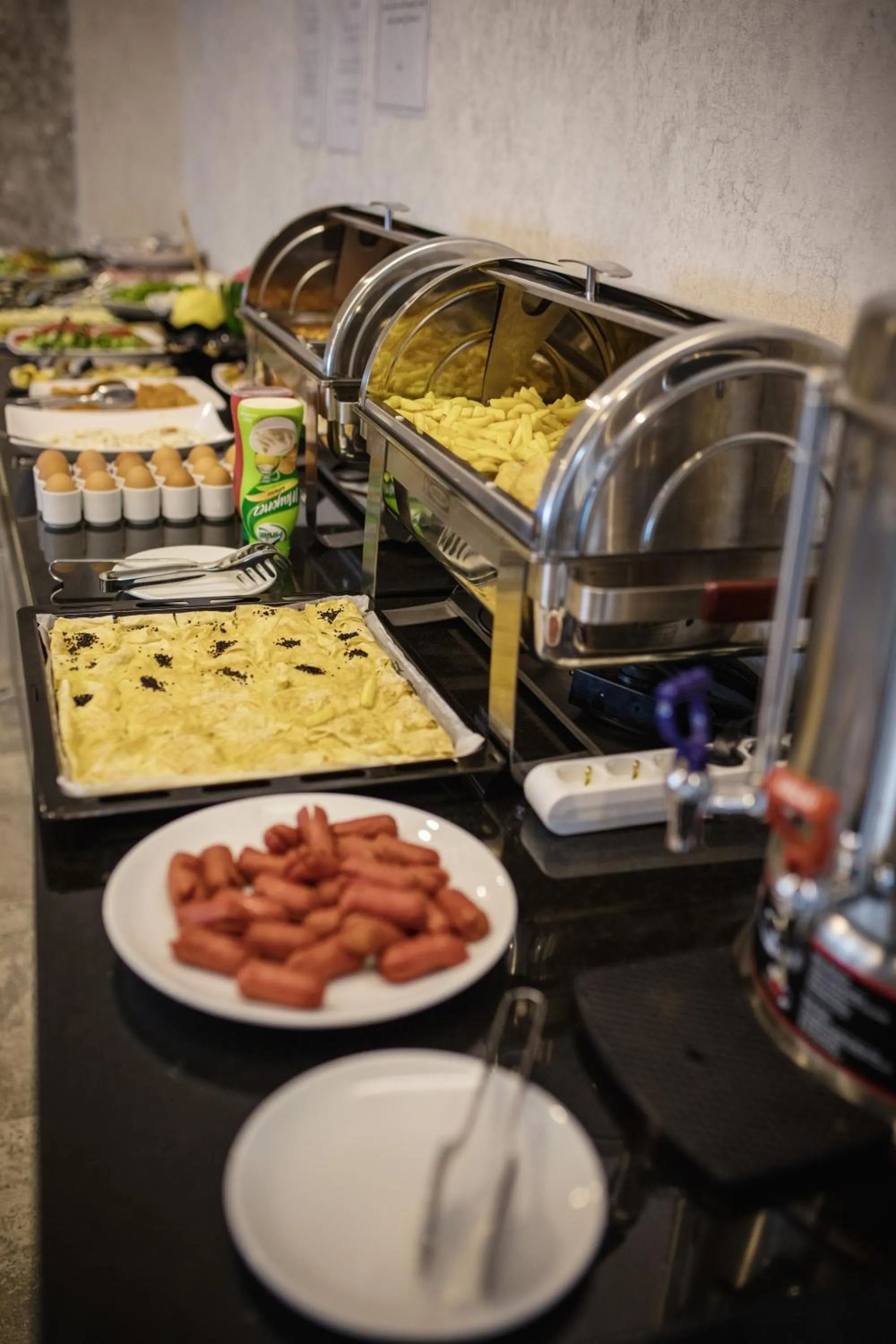 Buffet breakfast in Life Point Hotel