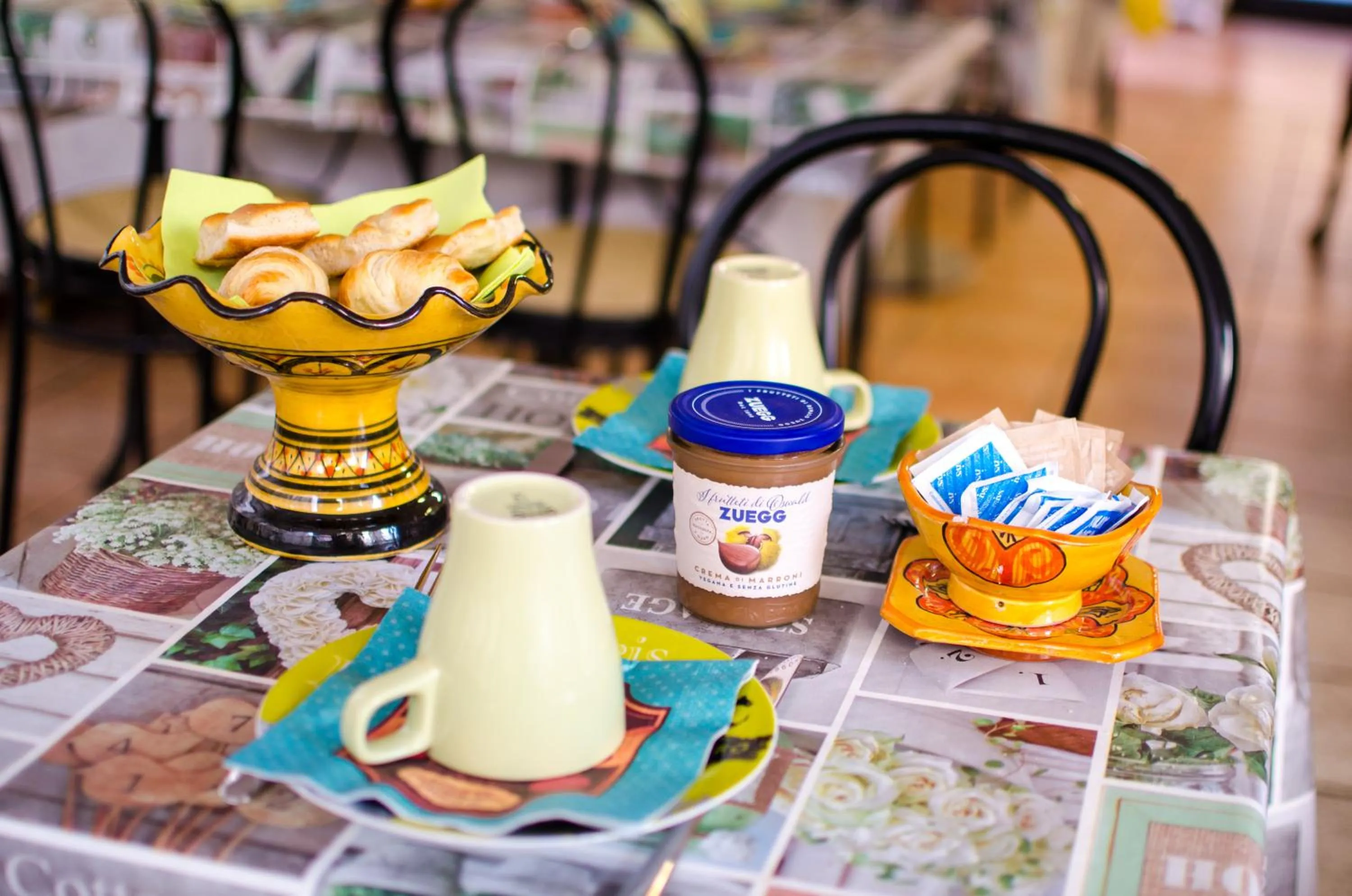 Buffet breakfast in Hotel San Desiderio