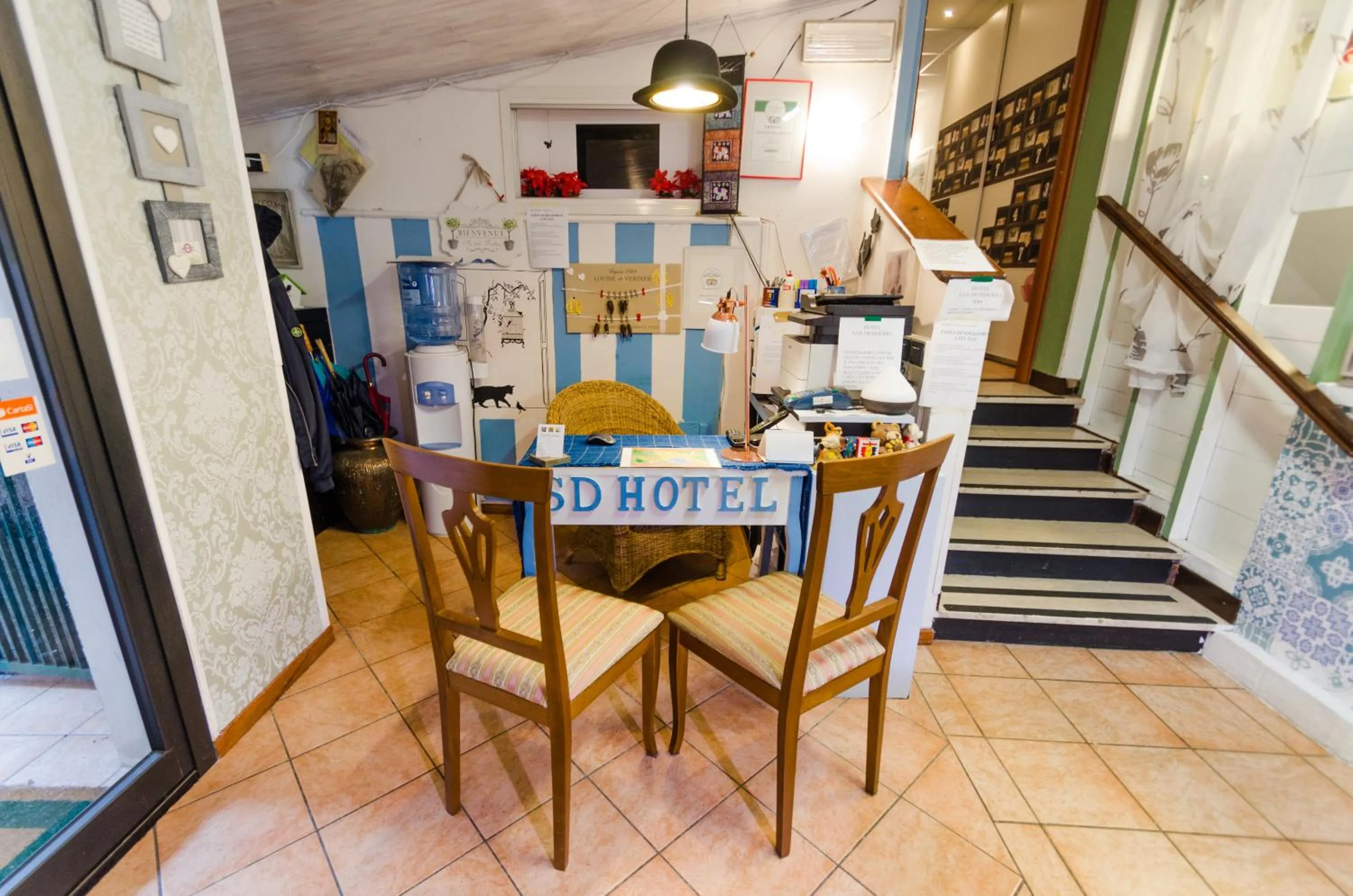 Lobby or reception, Dining Area in Hotel San Desiderio
