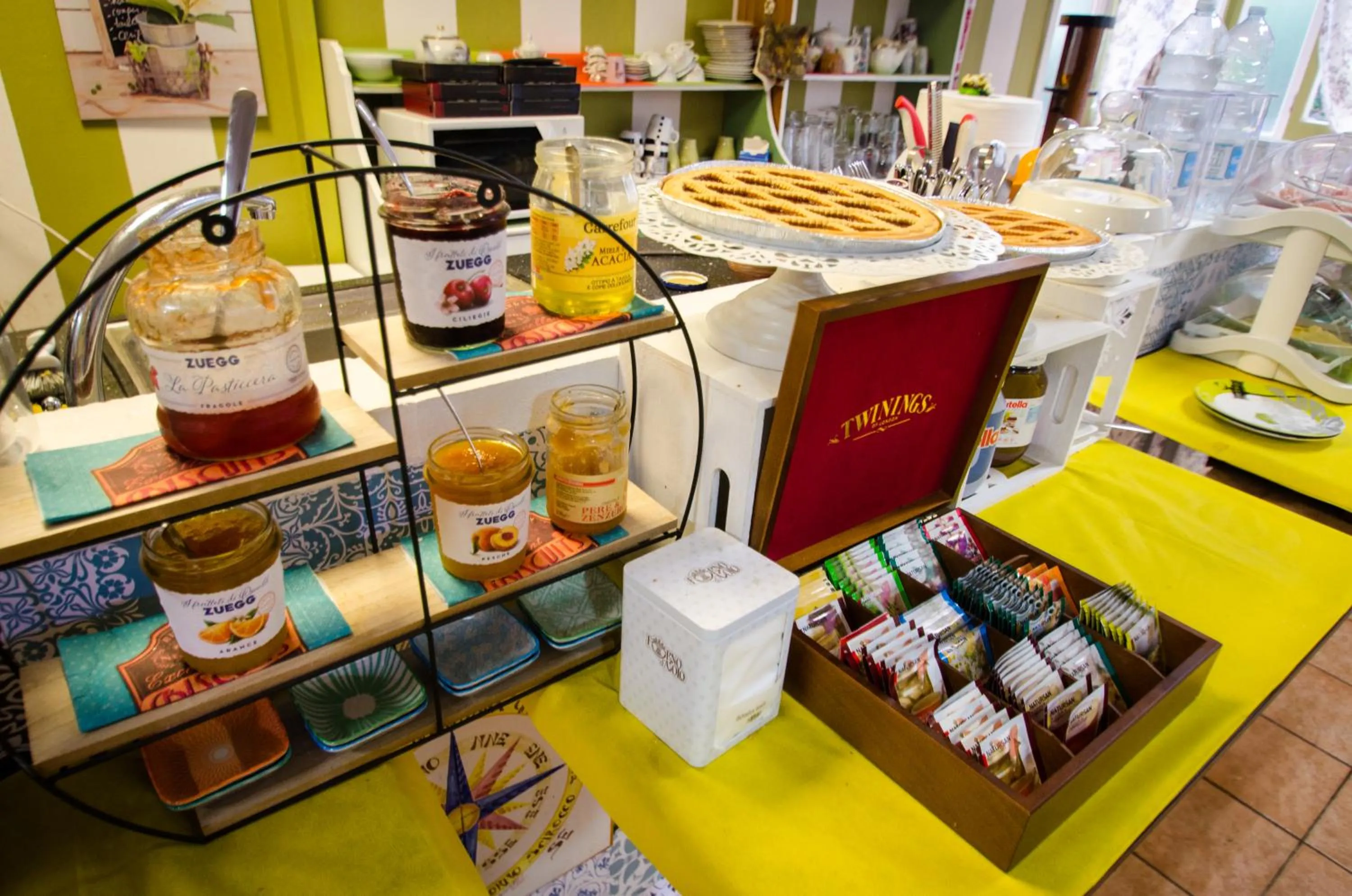 Buffet breakfast in Hotel San Desiderio