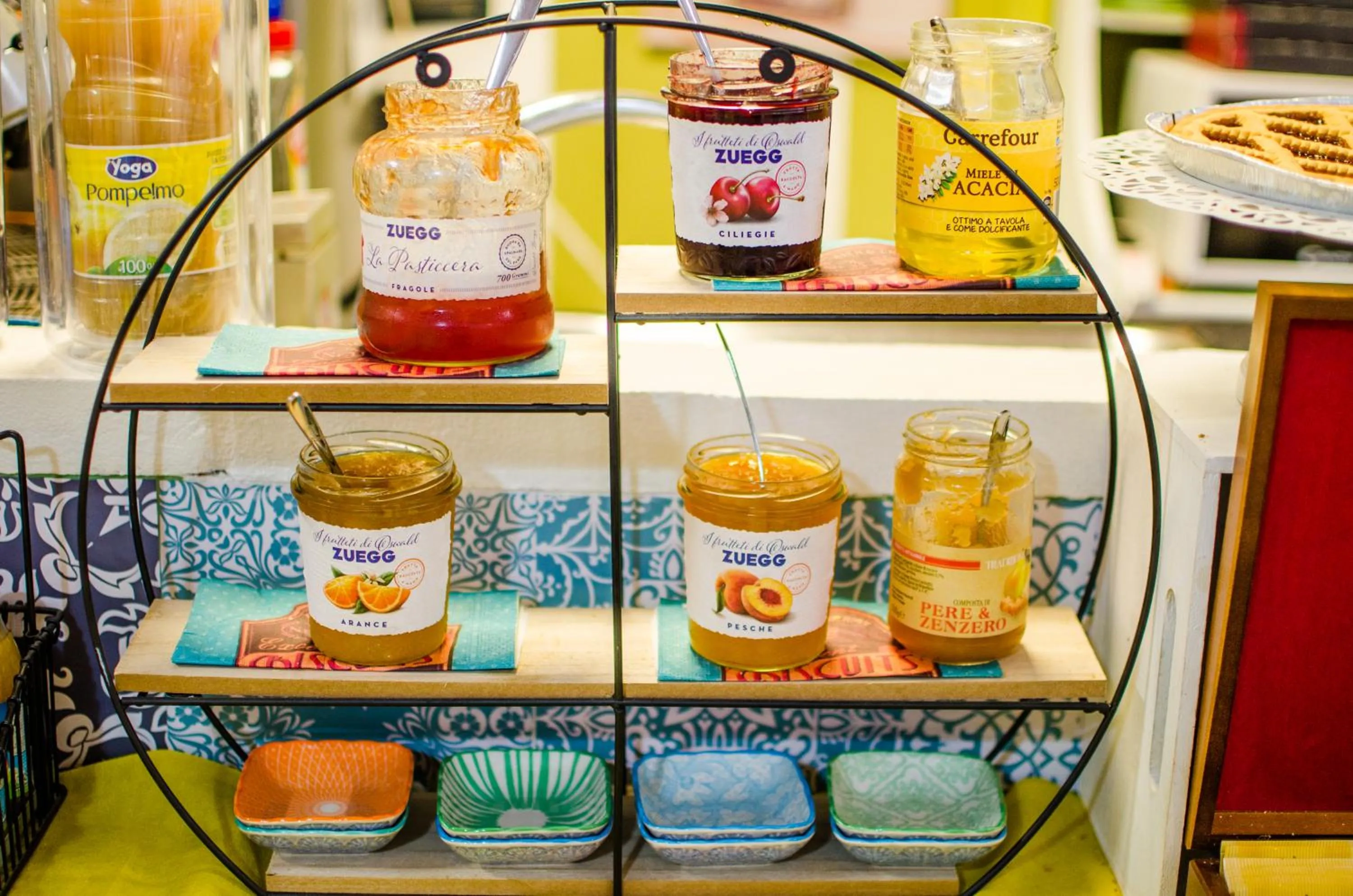 Buffet breakfast in Hotel San Desiderio