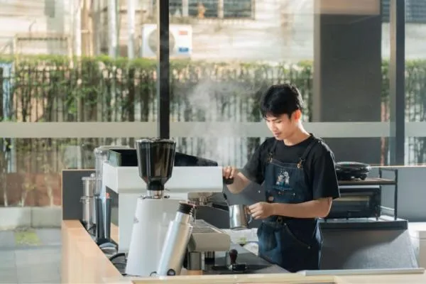 Lobby or reception in VIC 3 Bangkok Hotel