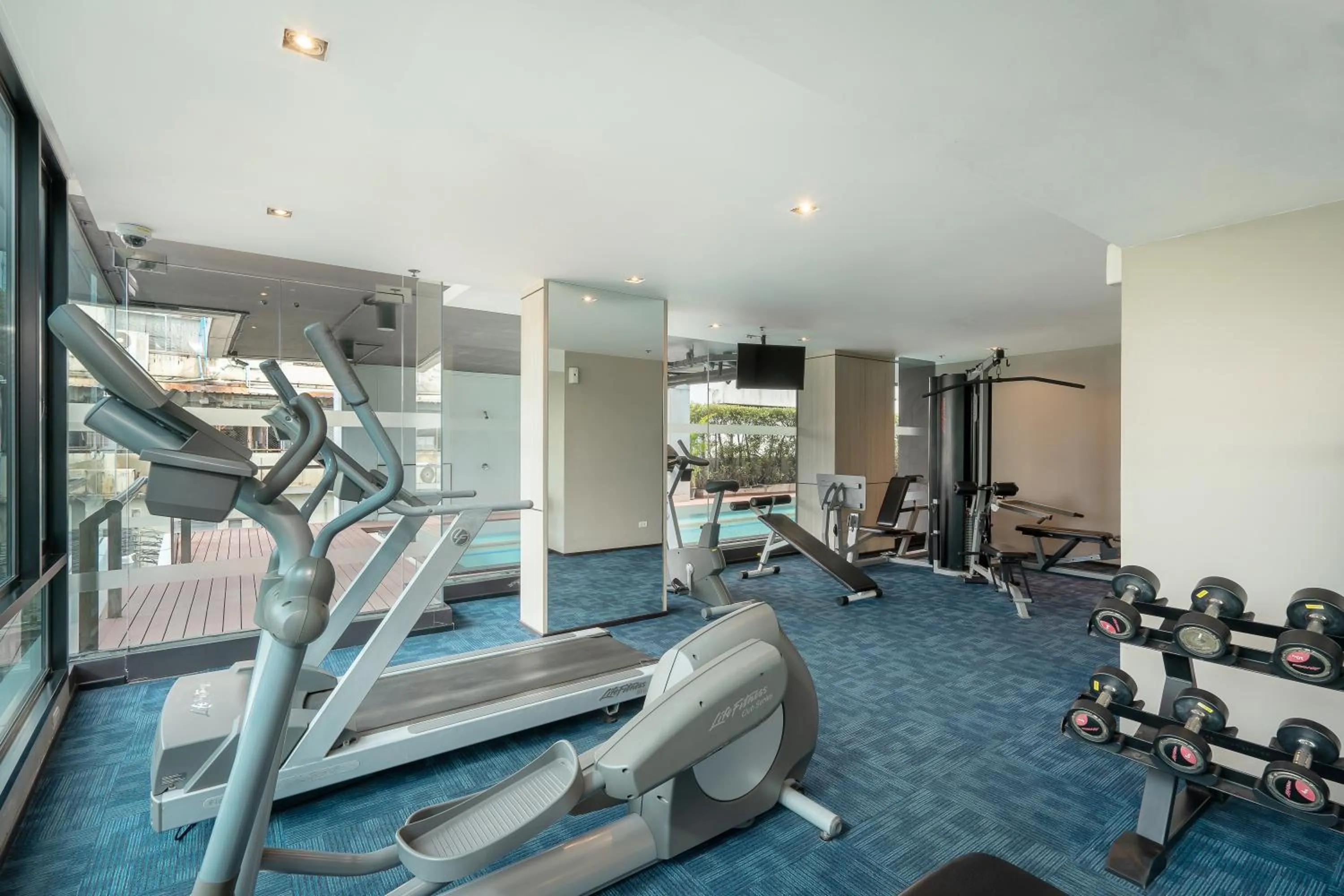 Fitness centre/facilities in VIC 3 Bangkok Hotel