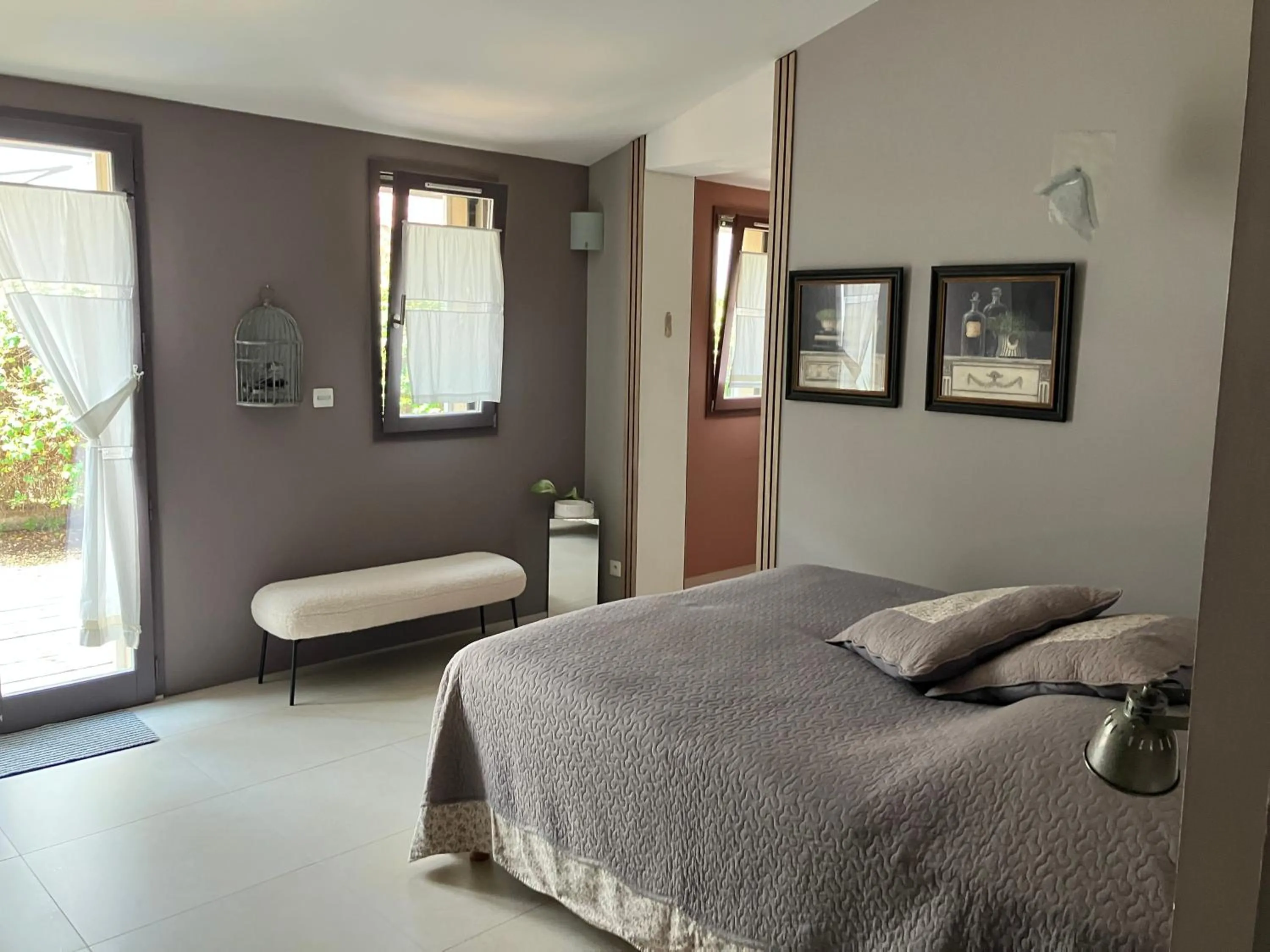 Bed in L' Oustau Blanc