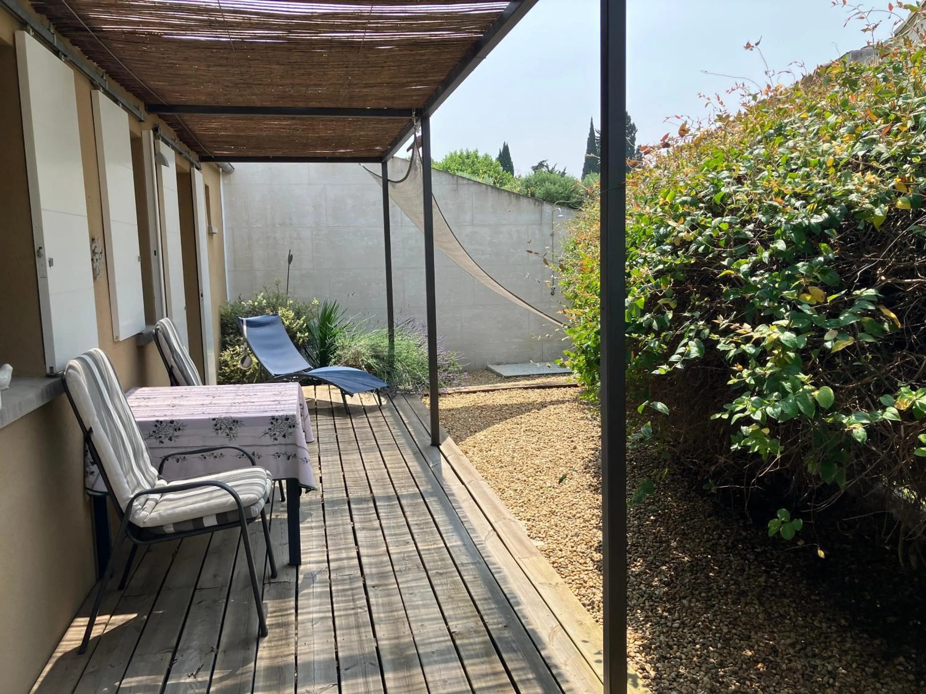 Balcony/Terrace in L' Oustau Blanc
