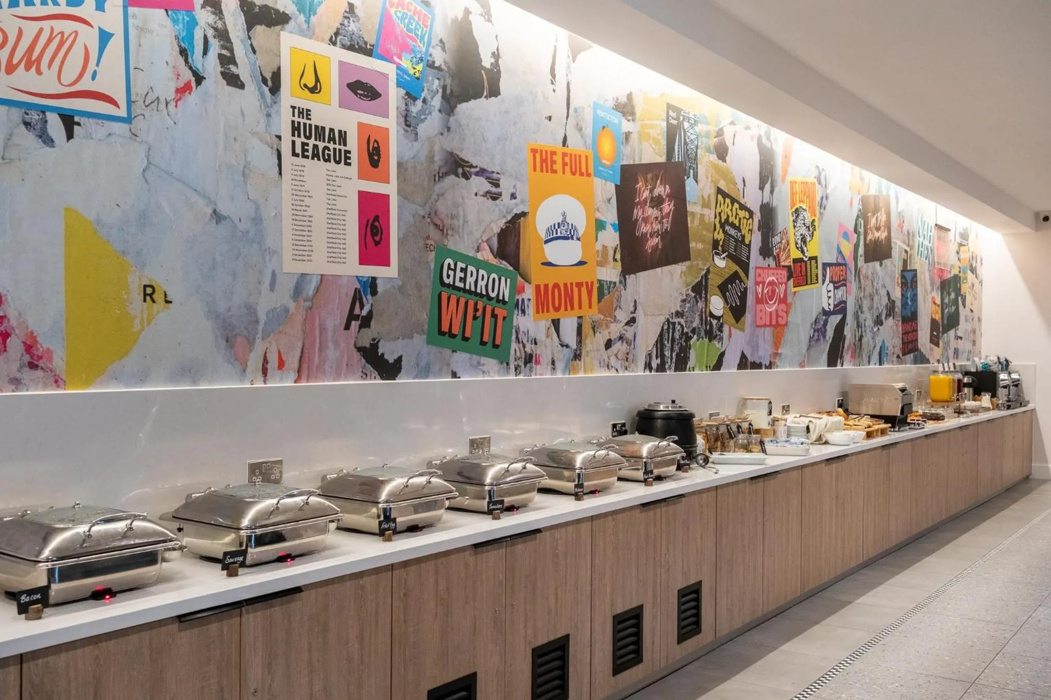 Breakfast in Sandman Signature Sheffield Quays Hotel