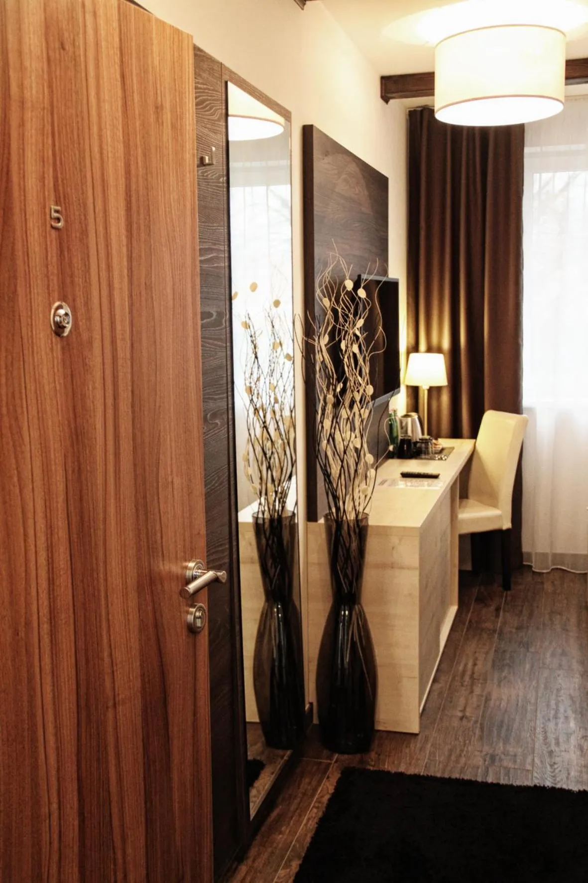 Bed in Hotel U Kašny