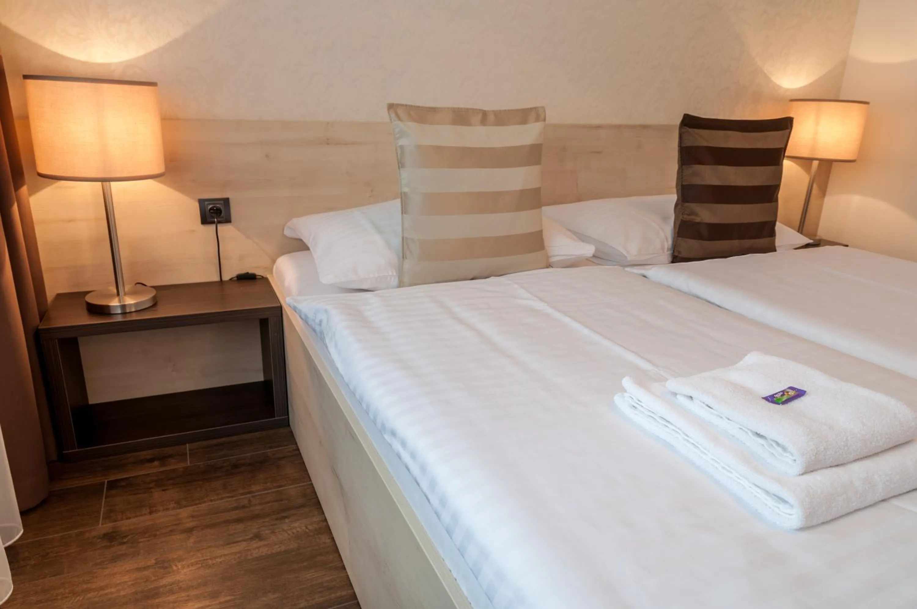 Bed in Hotel U Kašny