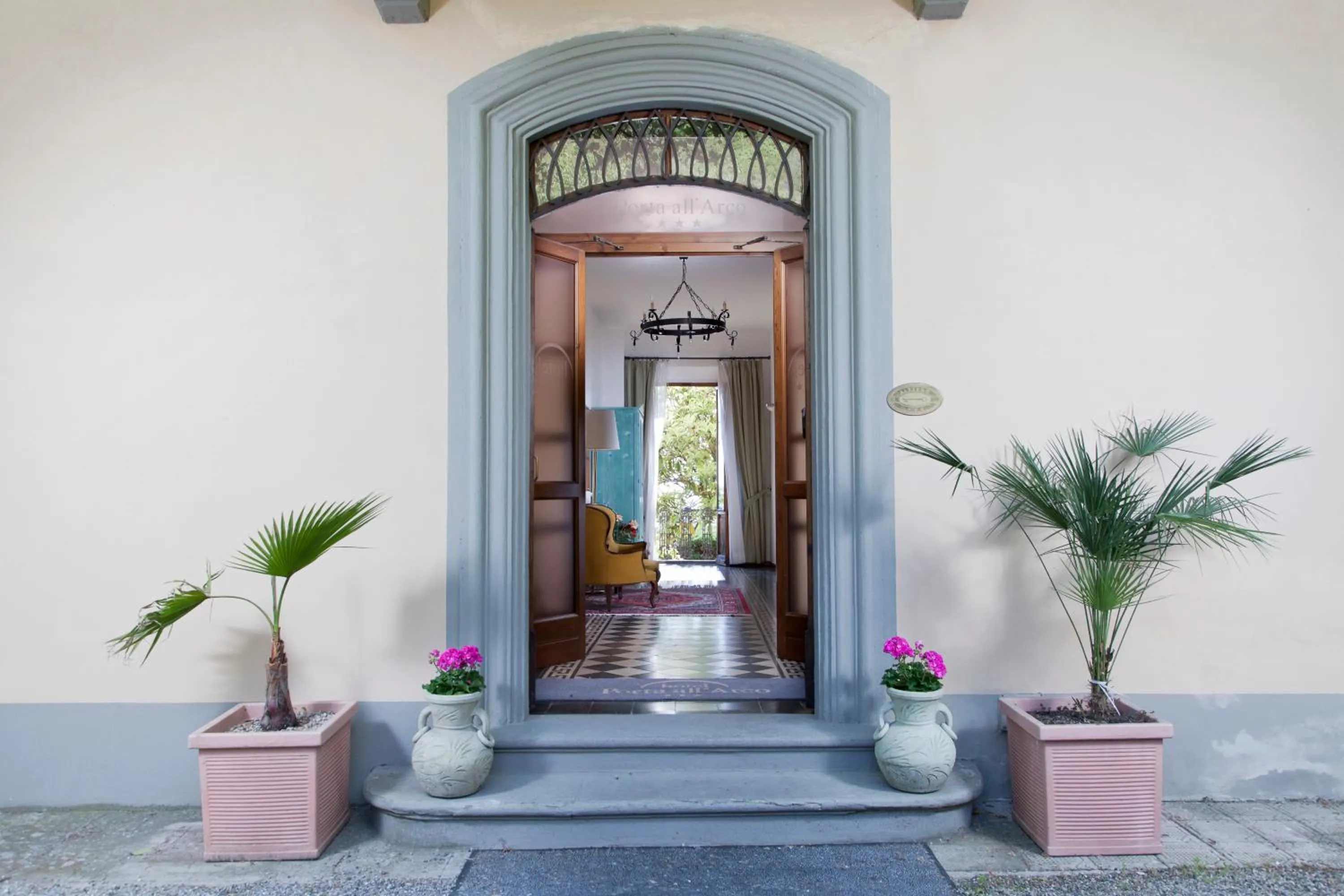 Lobby or reception in Hotel Villa Porta All'Arco