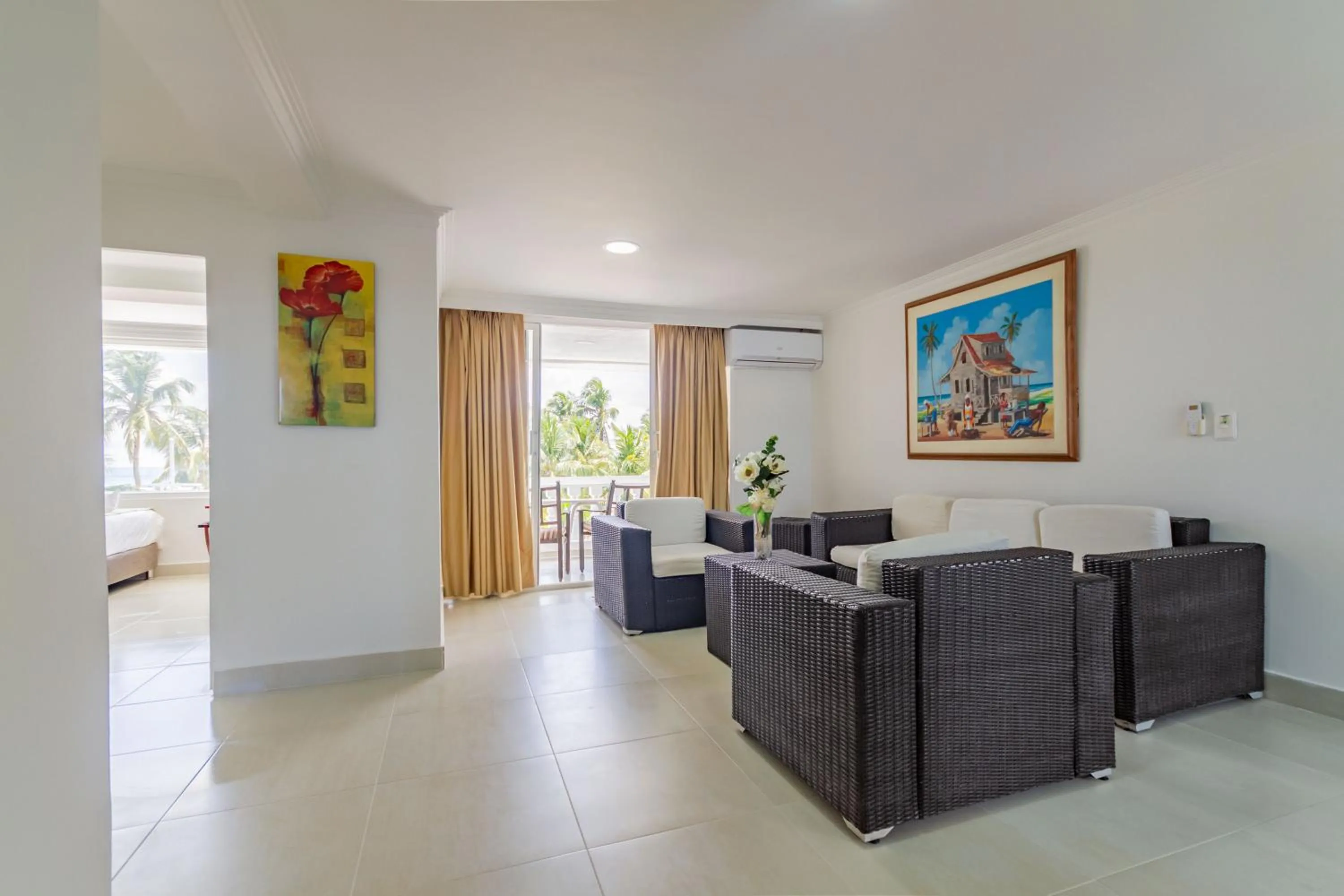 Living room in Hotel El Dorado