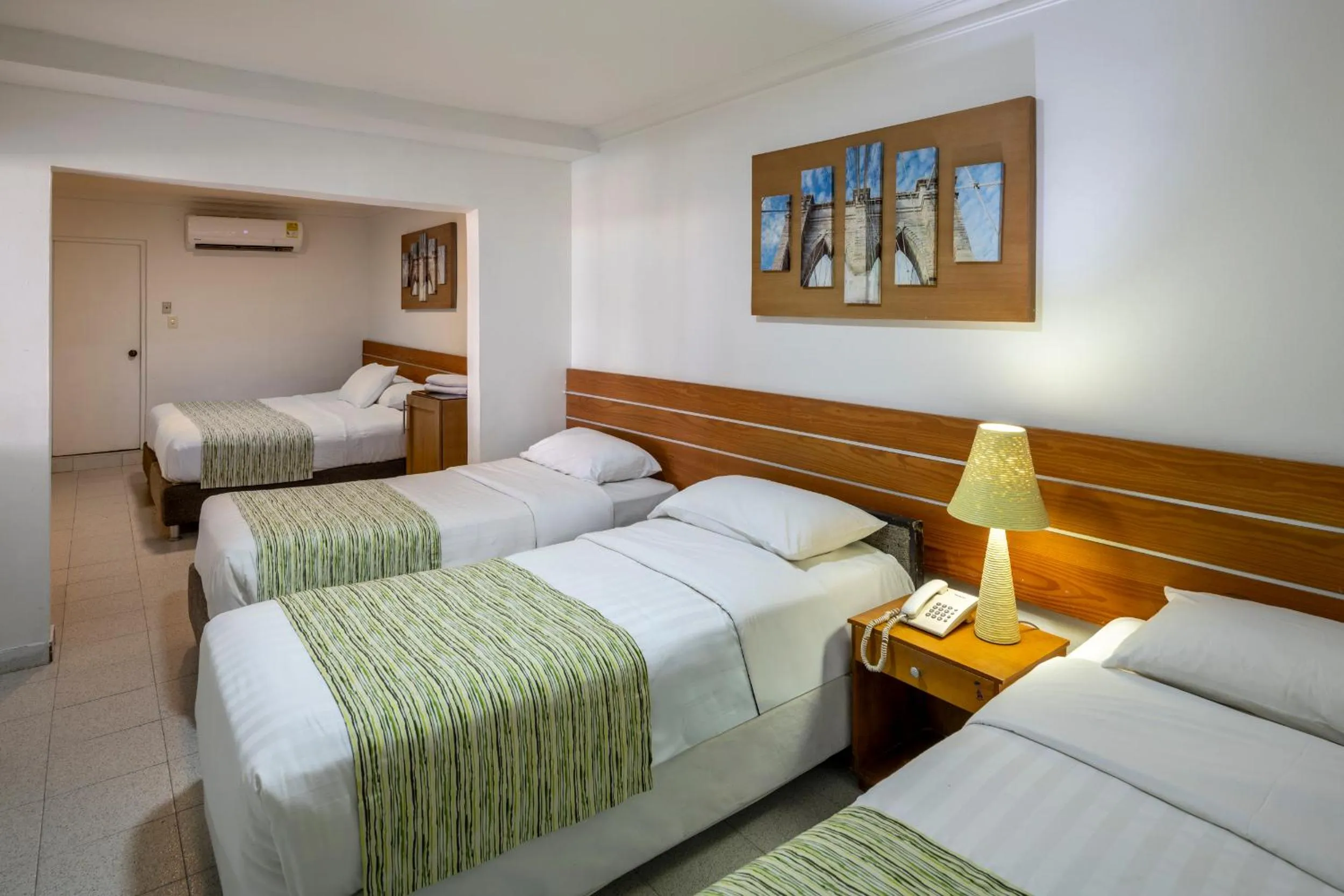 Bed in Hotel El Dorado