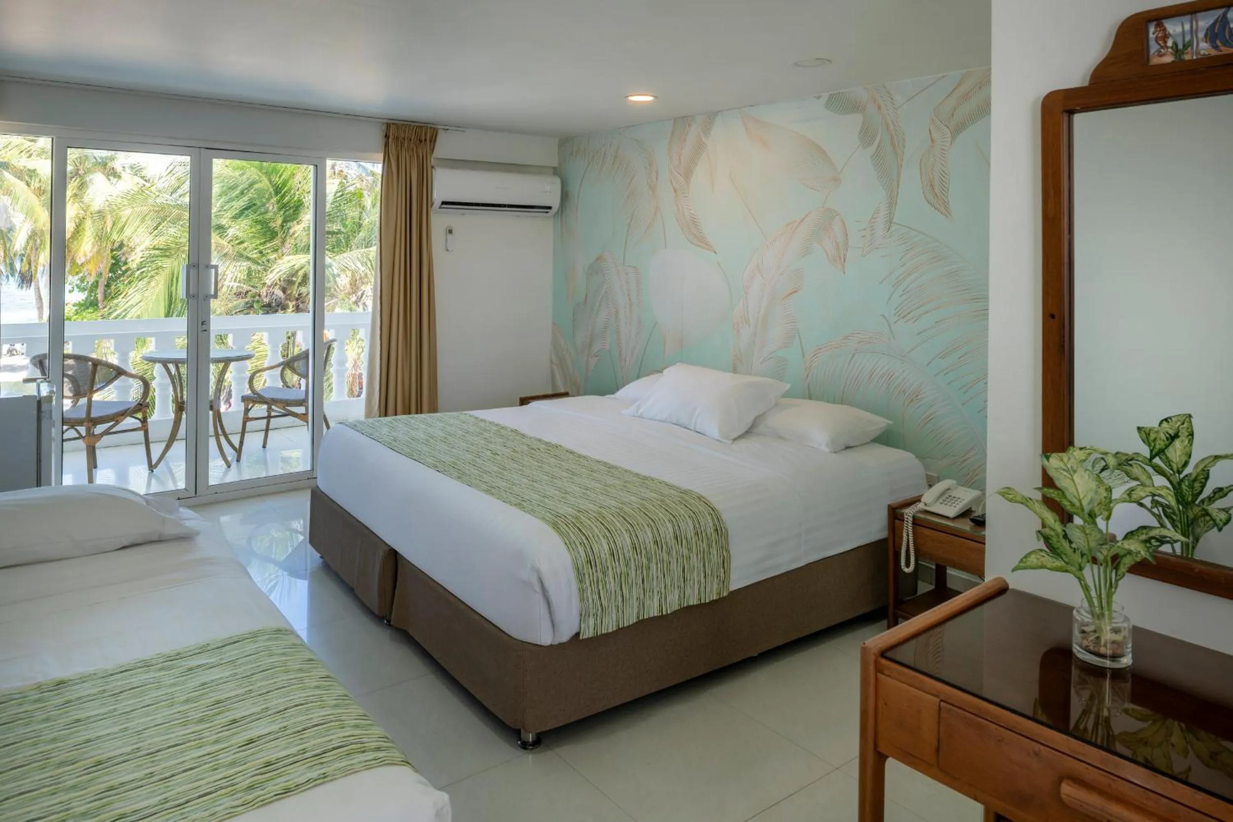 Bed in Hotel El Dorado