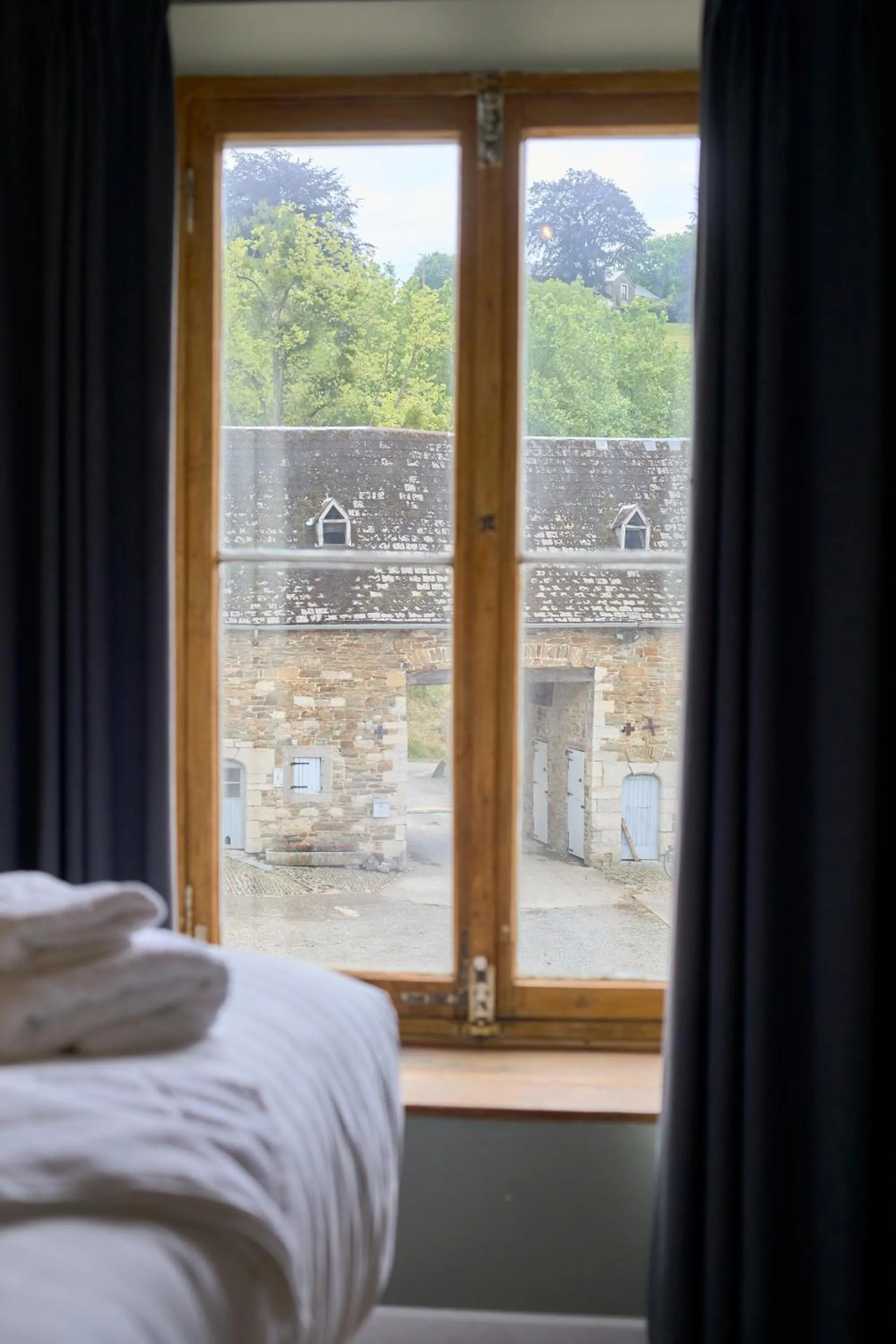 Bed in Château de la Chapelle