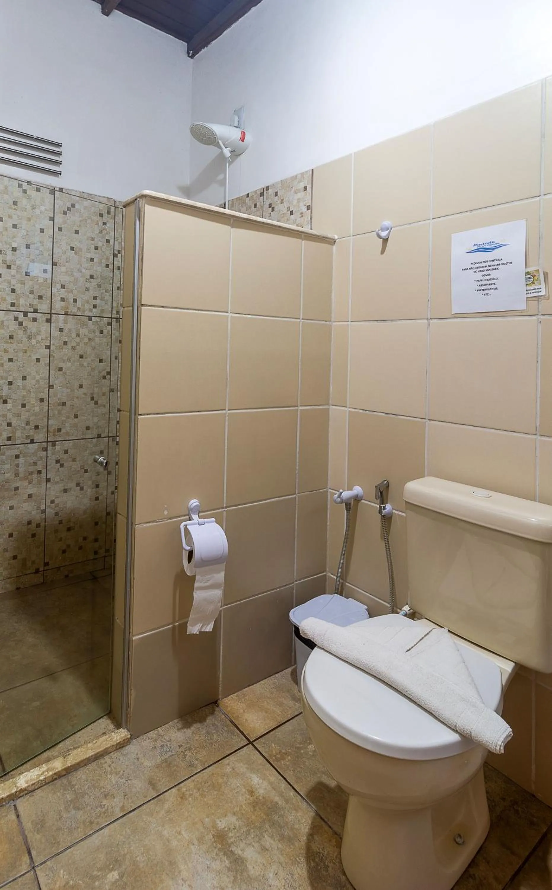 Bathroom in Pousada Pé na Estrada