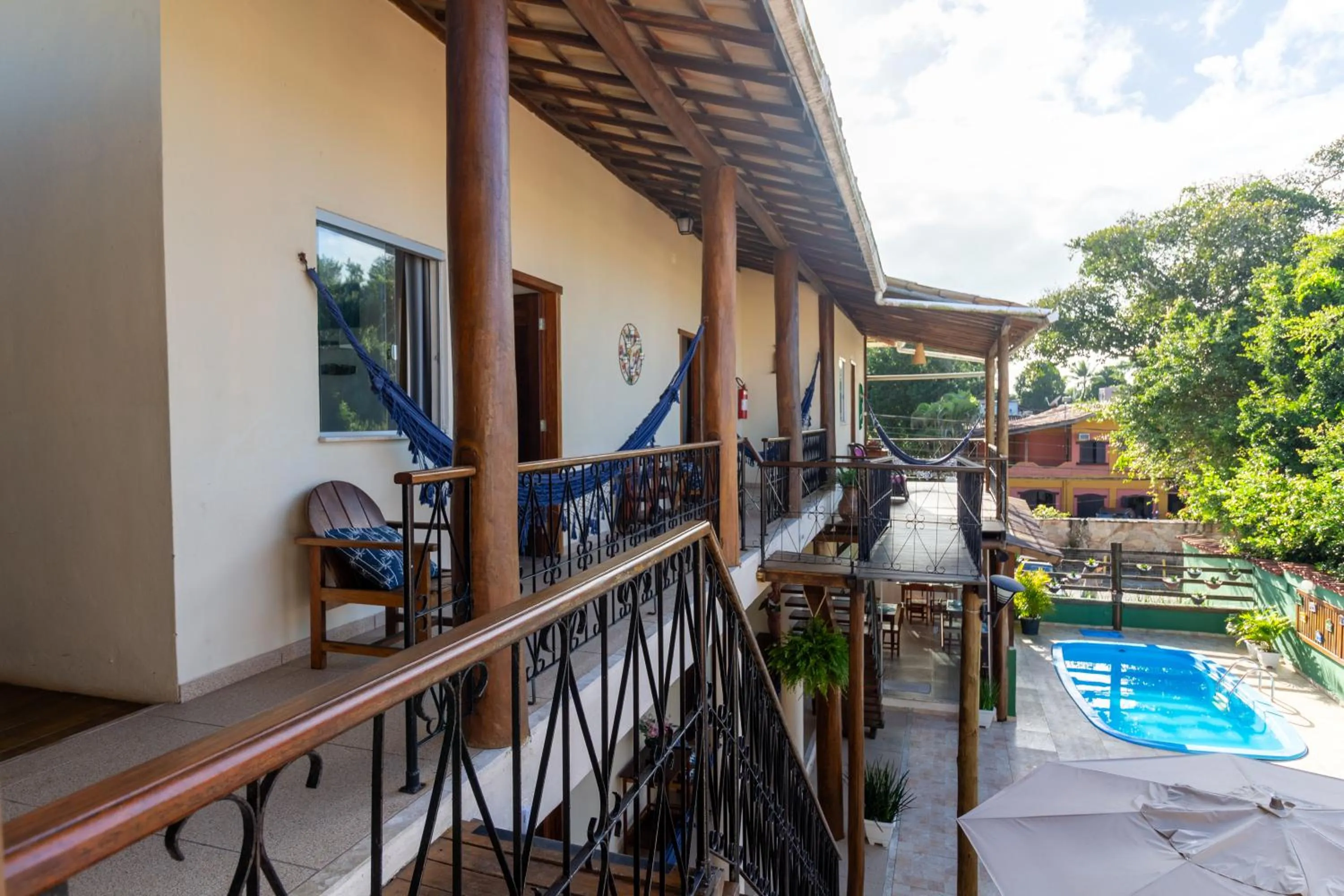 Property building in Pousada Pé na Estrada