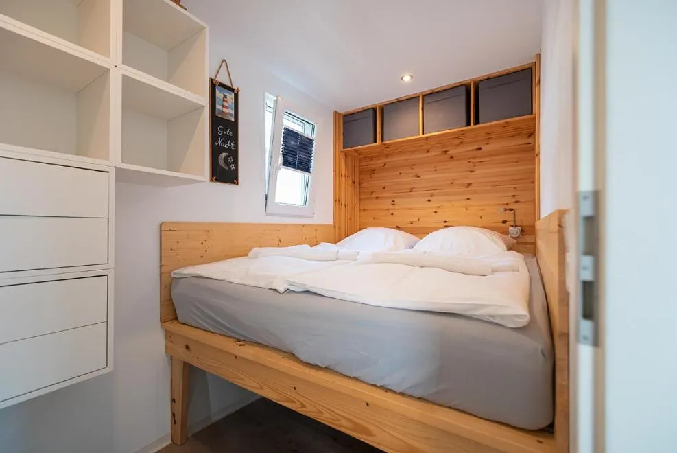 Bed in Schwimmende Häuser im BALTIC SEA RESORT