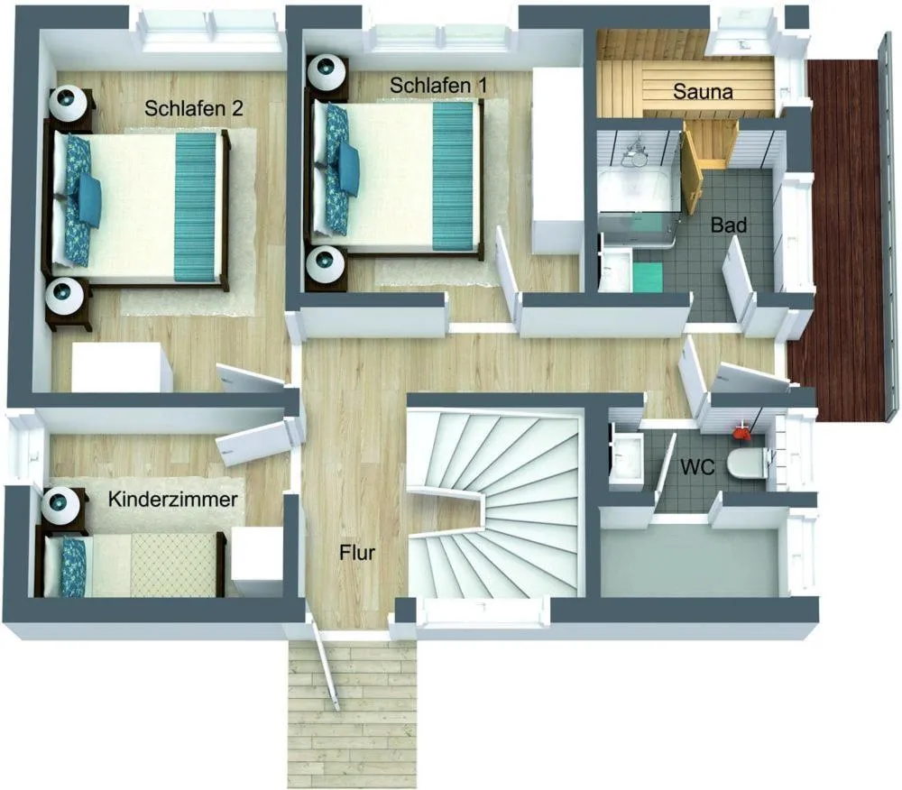 Schwimmende Häuser im BALTIC SEA RESORT