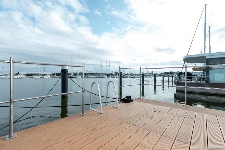 View (from property/room) in Schwimmende Häuser im BALTIC SEA RESORT