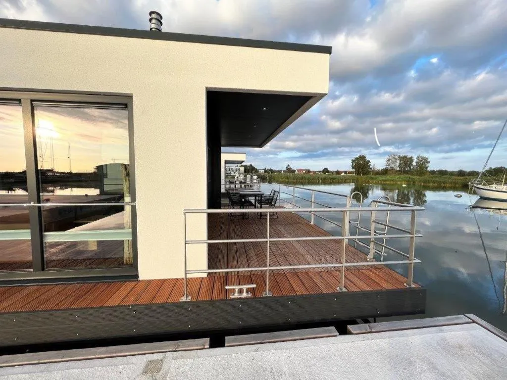 View (from property/room) in Schwimmende Häuser im BALTIC SEA RESORT