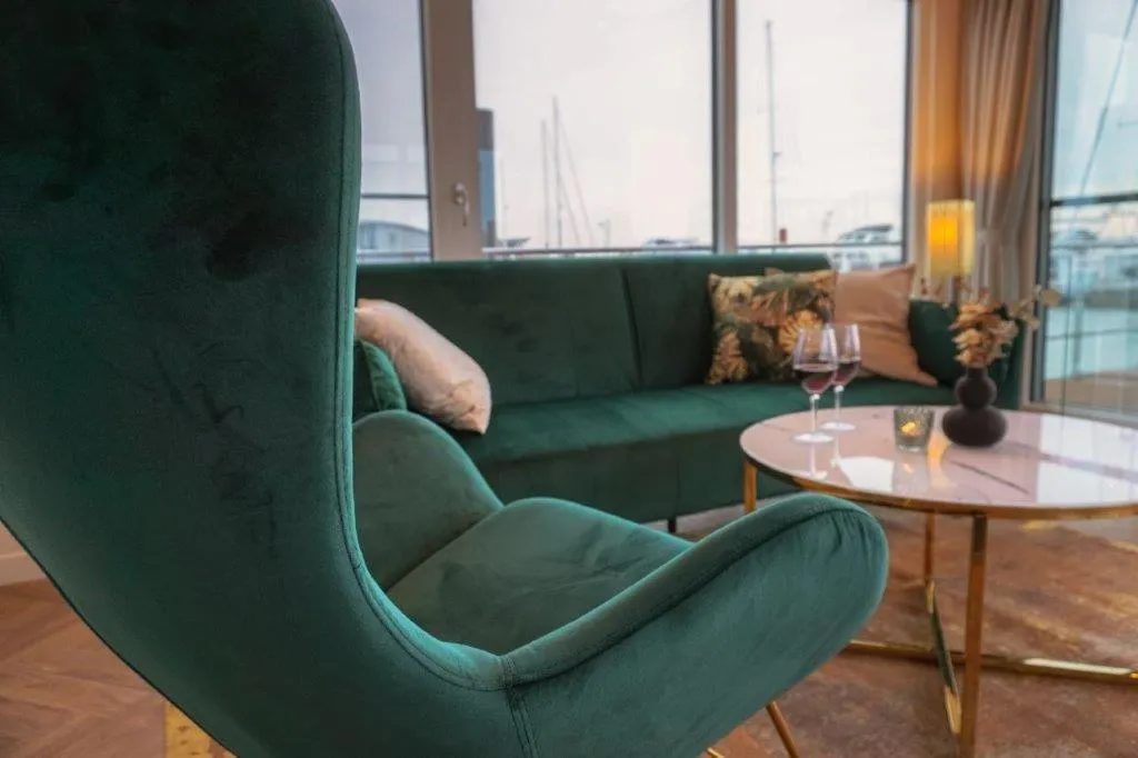 Living room in Schwimmende Häuser im BALTIC SEA RESORT