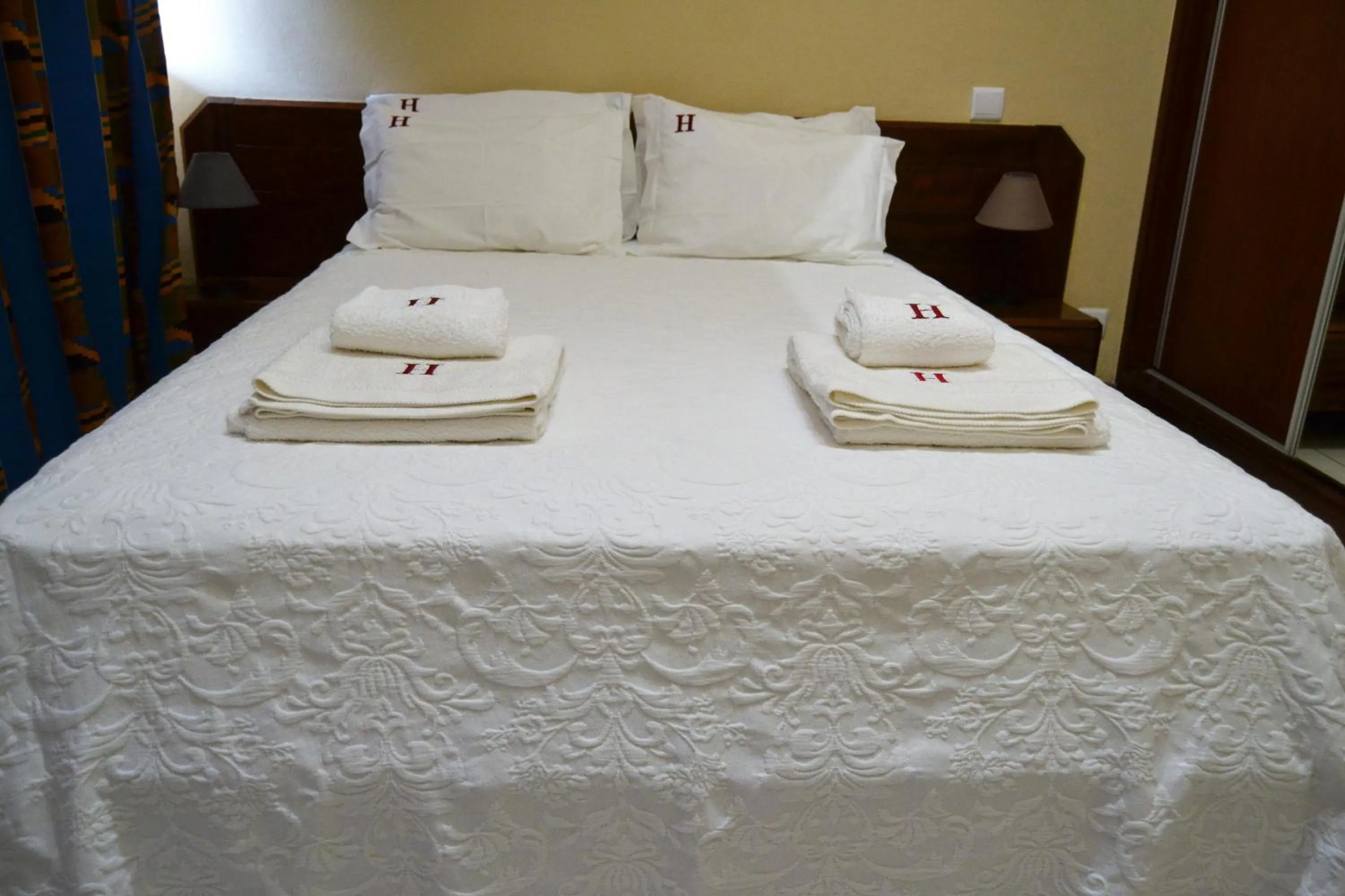 Bed in Hotel Central