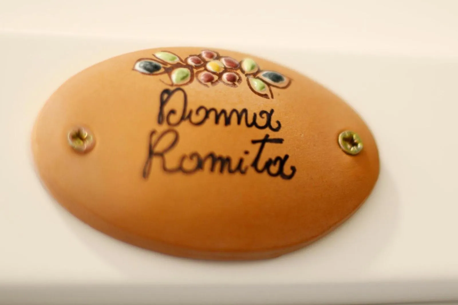 Decorative detail in La Terrazza ai Miracoli