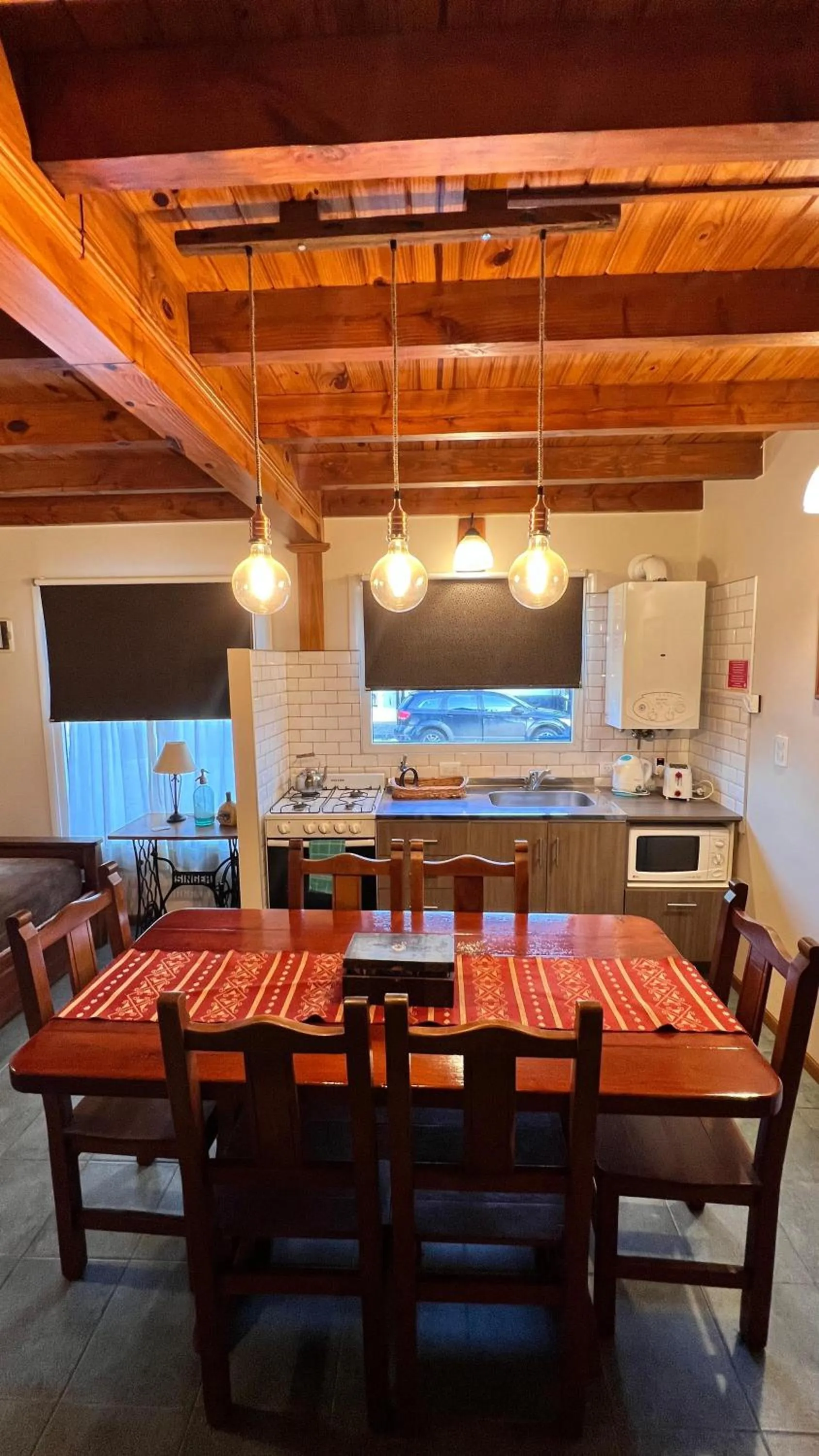Dining area in La Posta Apart