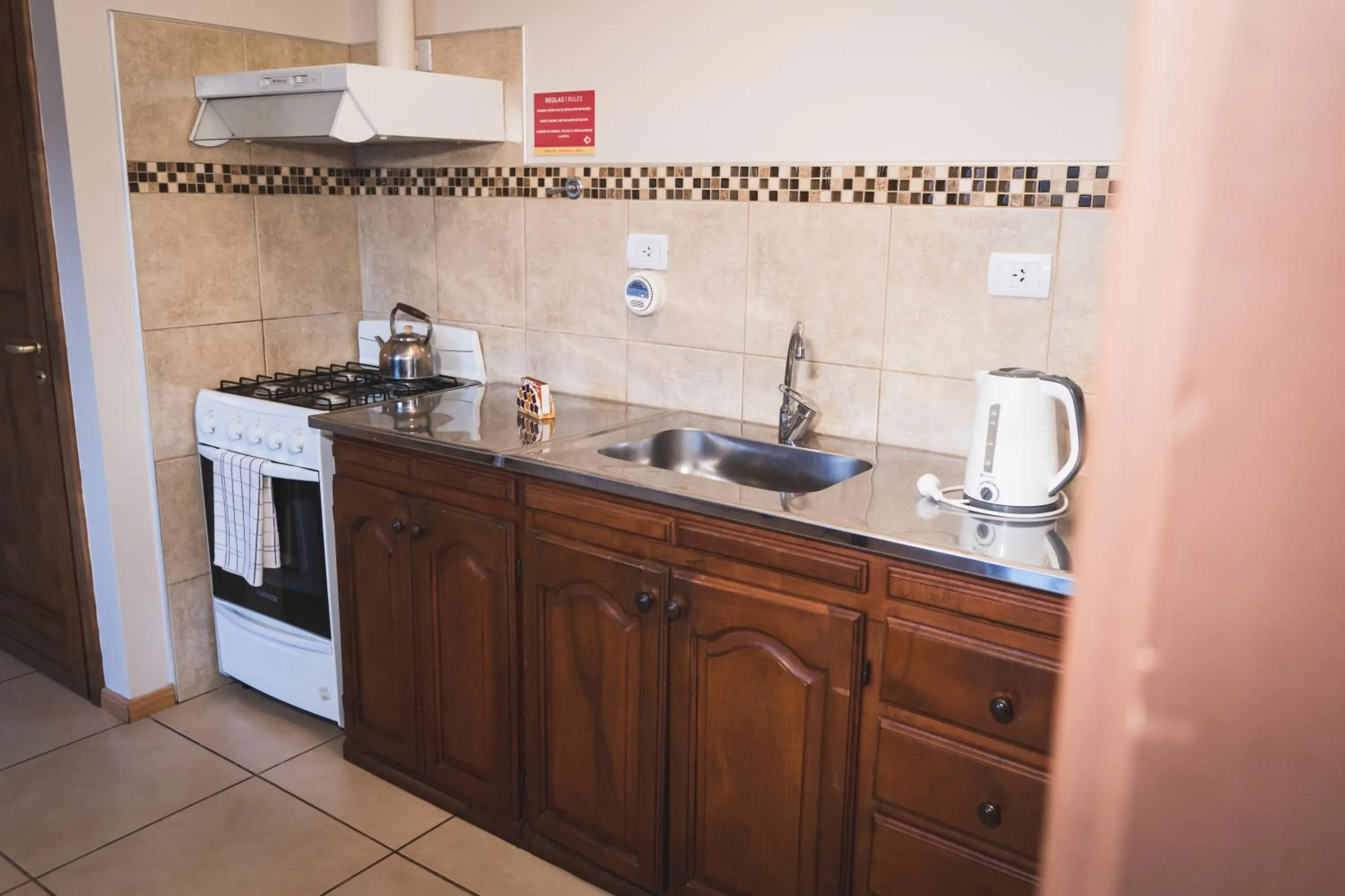 Kitchen or kitchenette in La Posta Apart