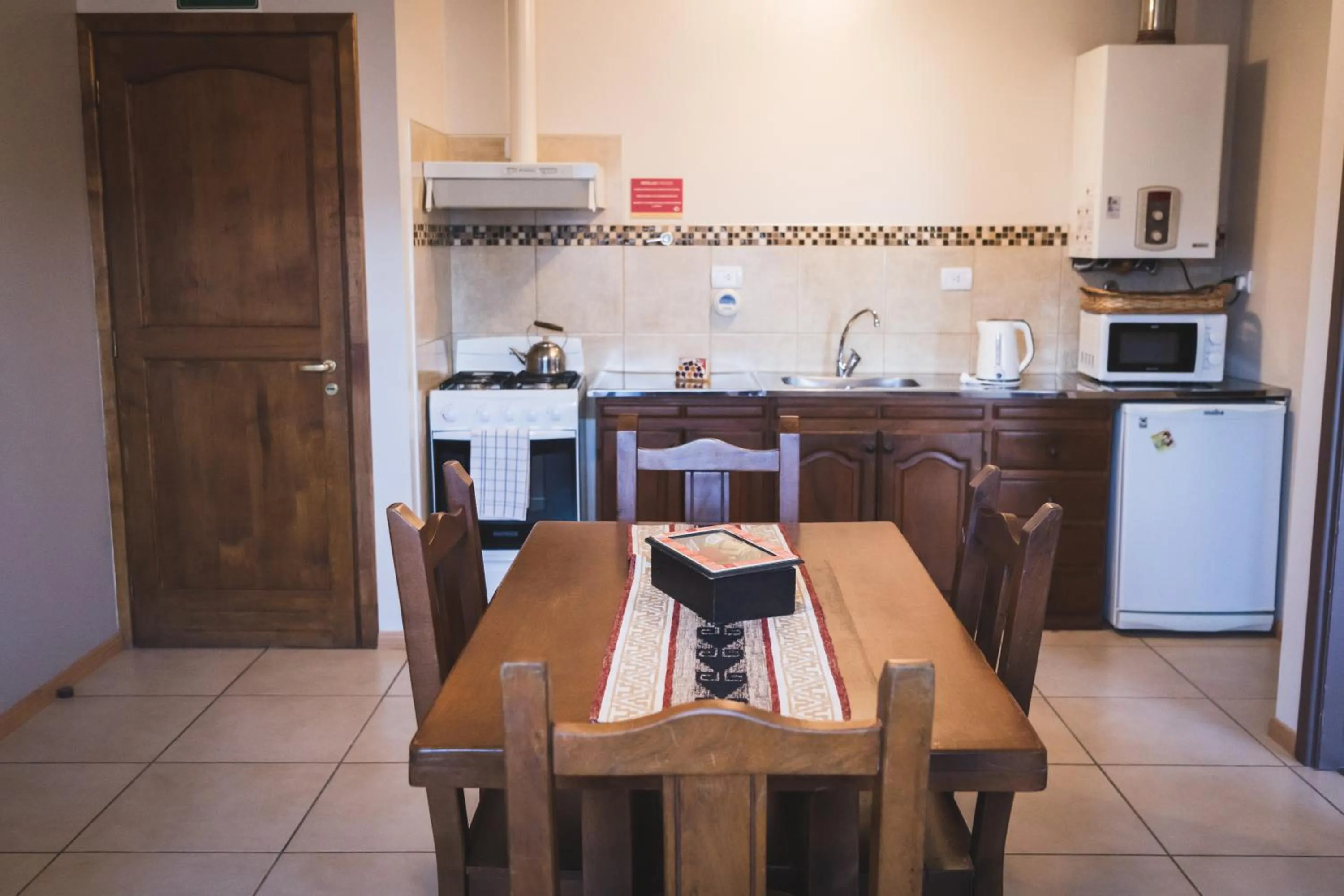 Dining area in La Posta Apart