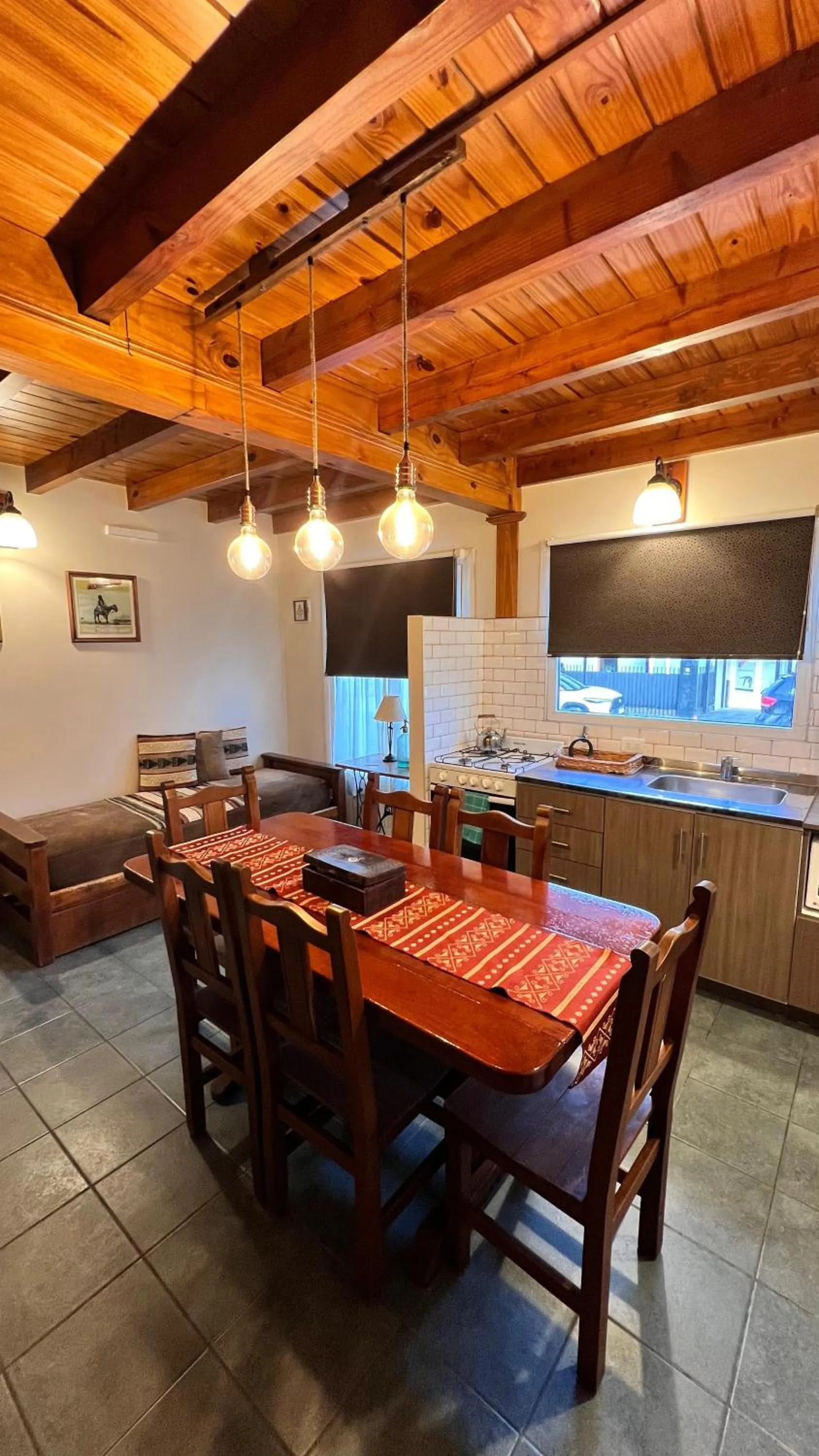 Kitchen or kitchenette in La Posta Apart