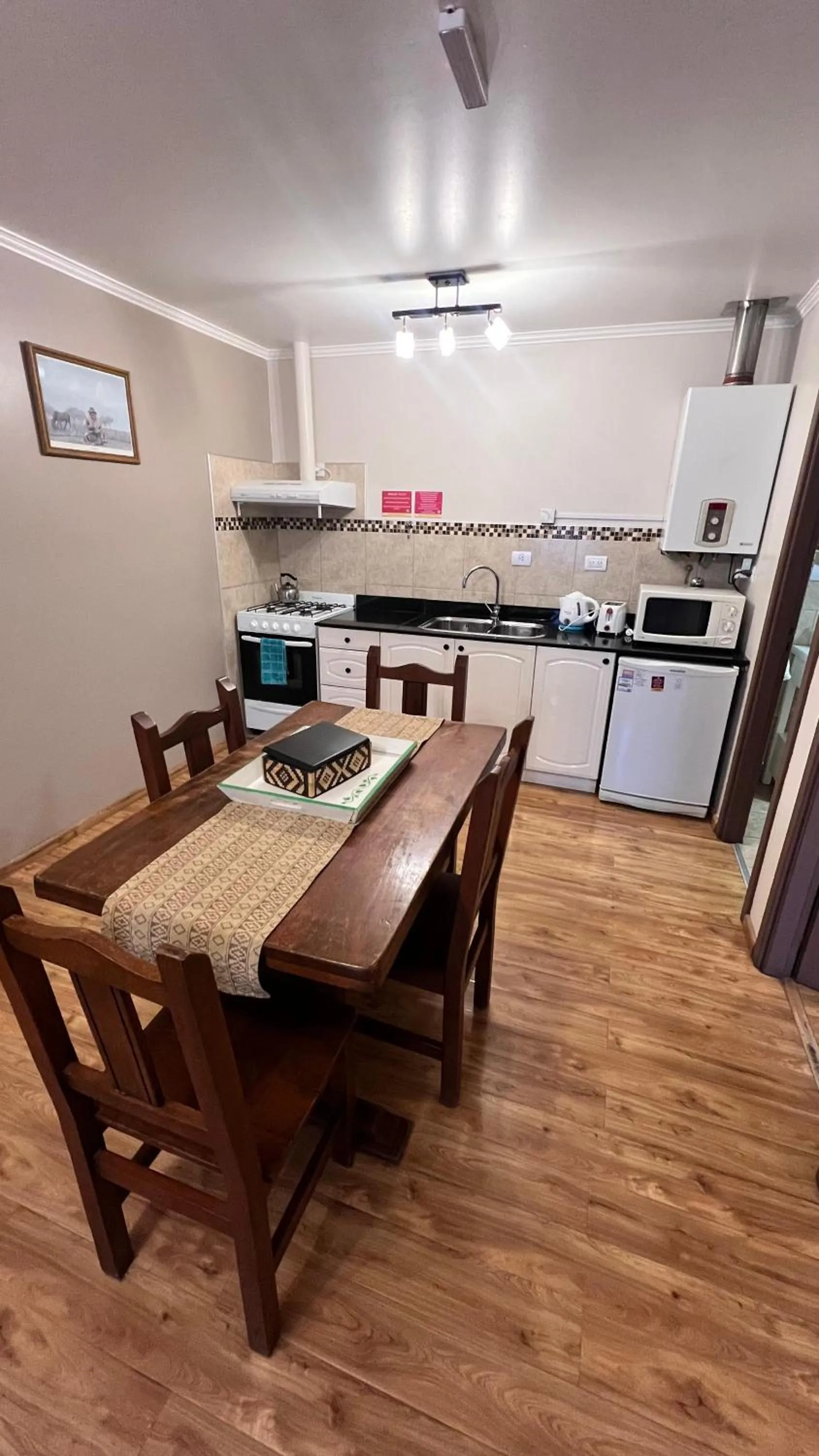 Dining area in La Posta Apart