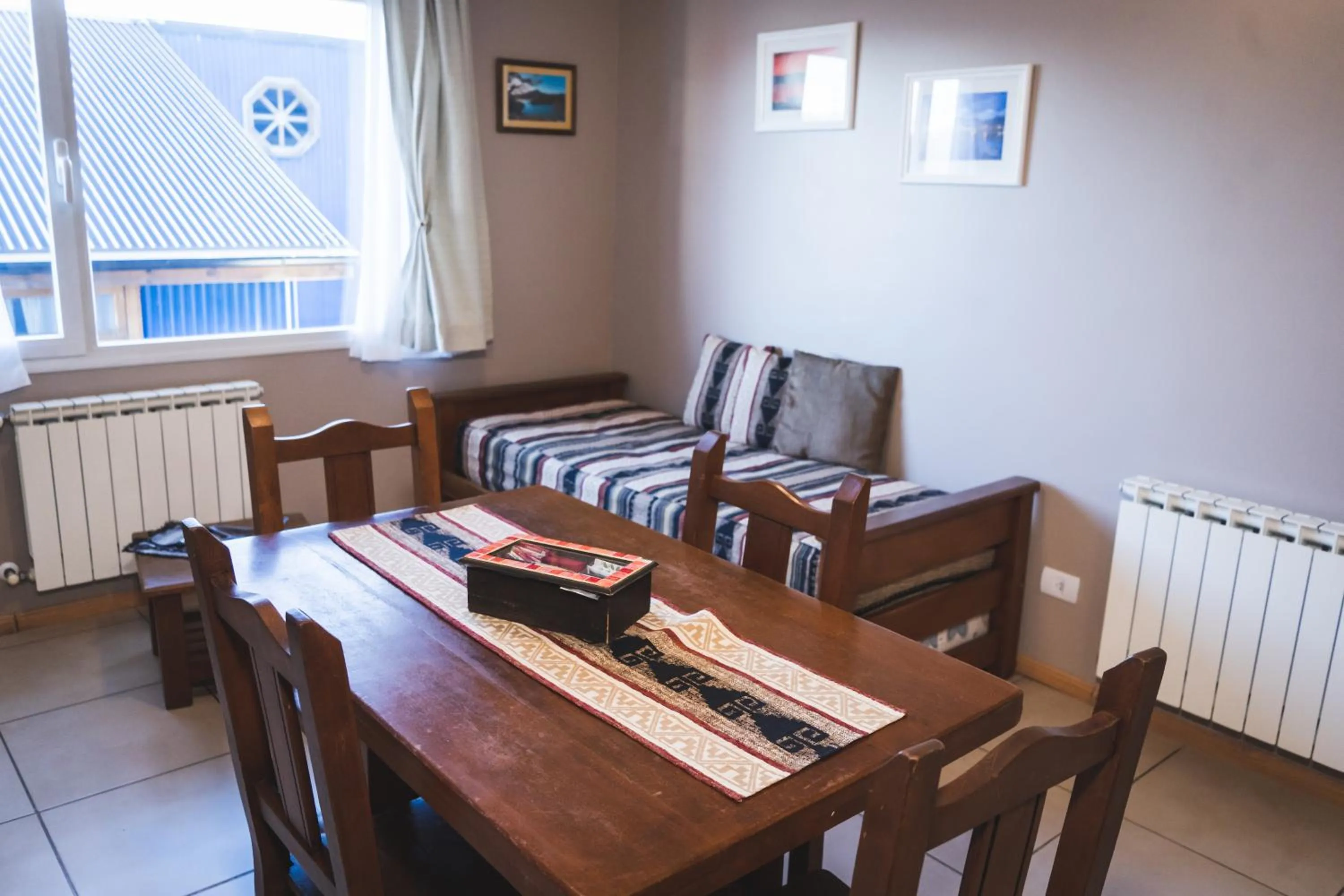 Living room in La Posta Apart