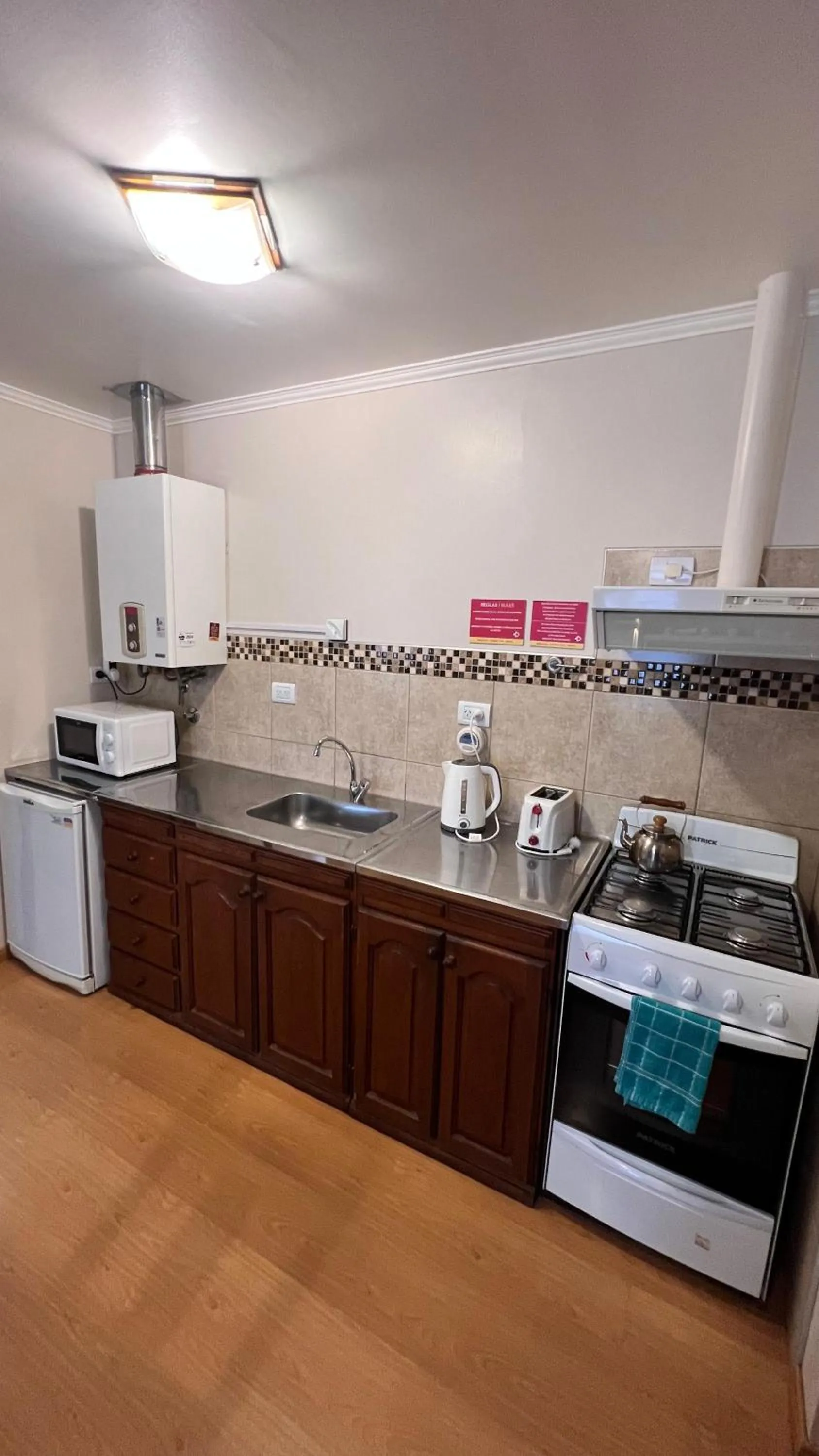 Kitchen or kitchenette in La Posta Apart