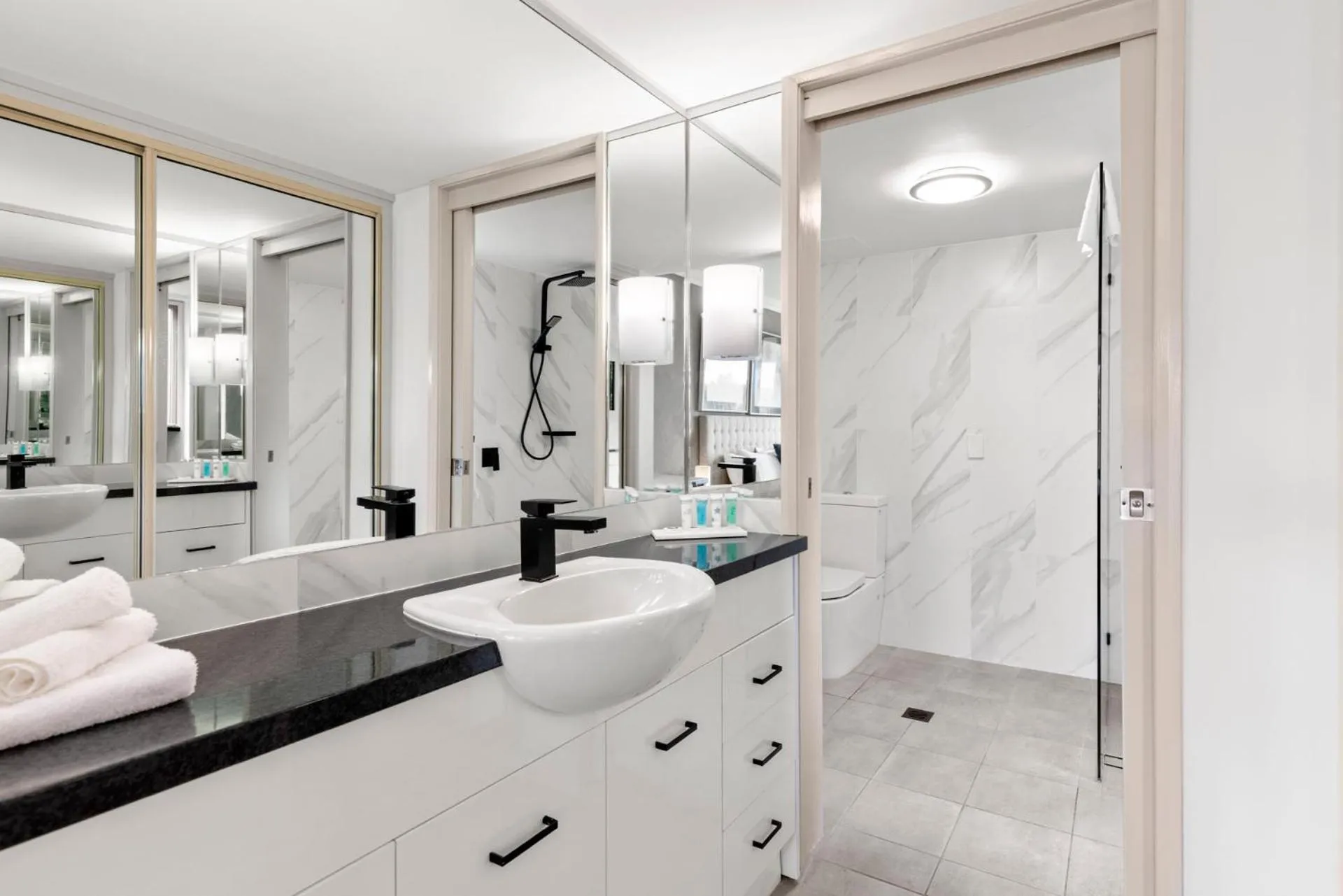 Bathroom in Pacific Bay Resort