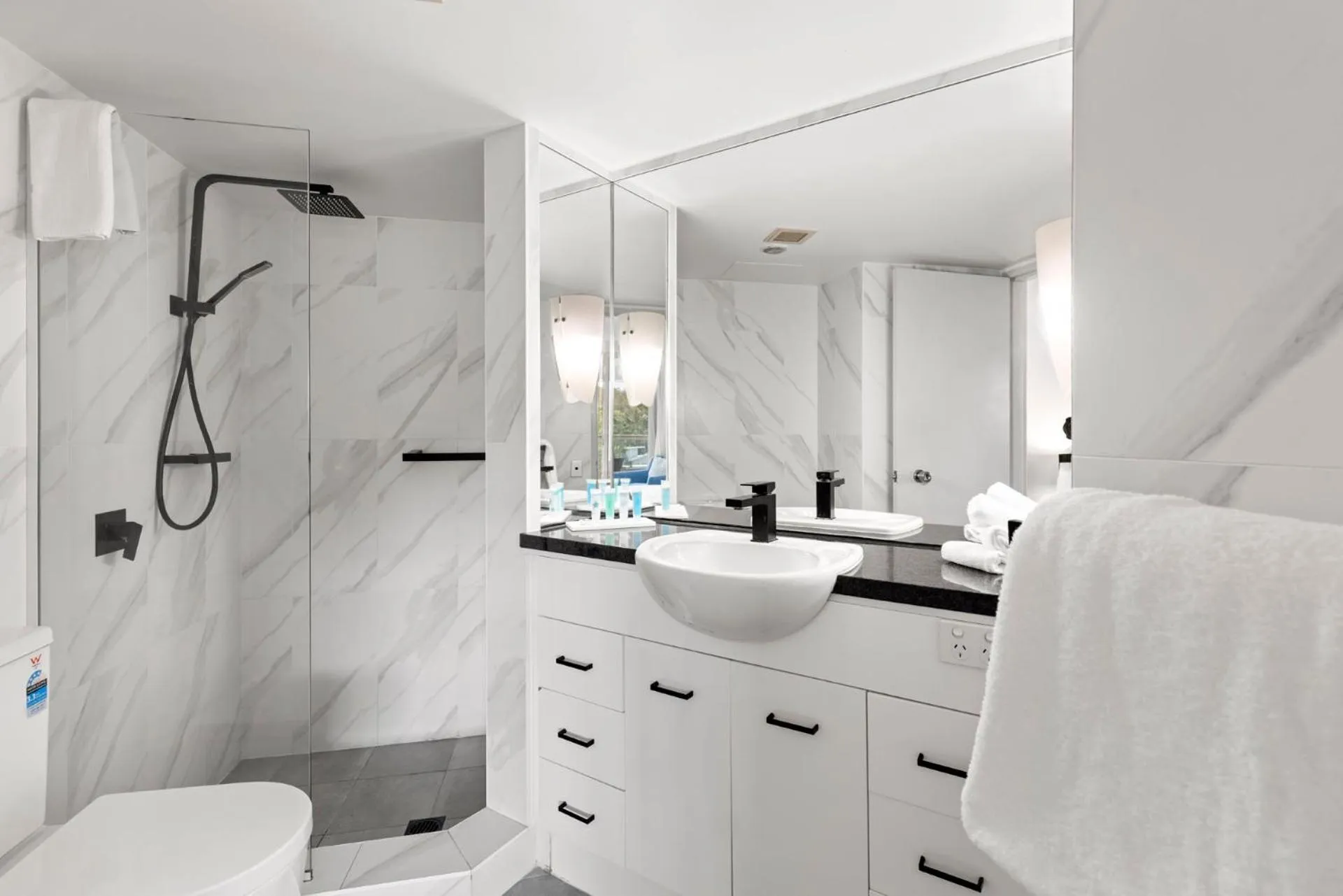 Bathroom in Pacific Bay Resort