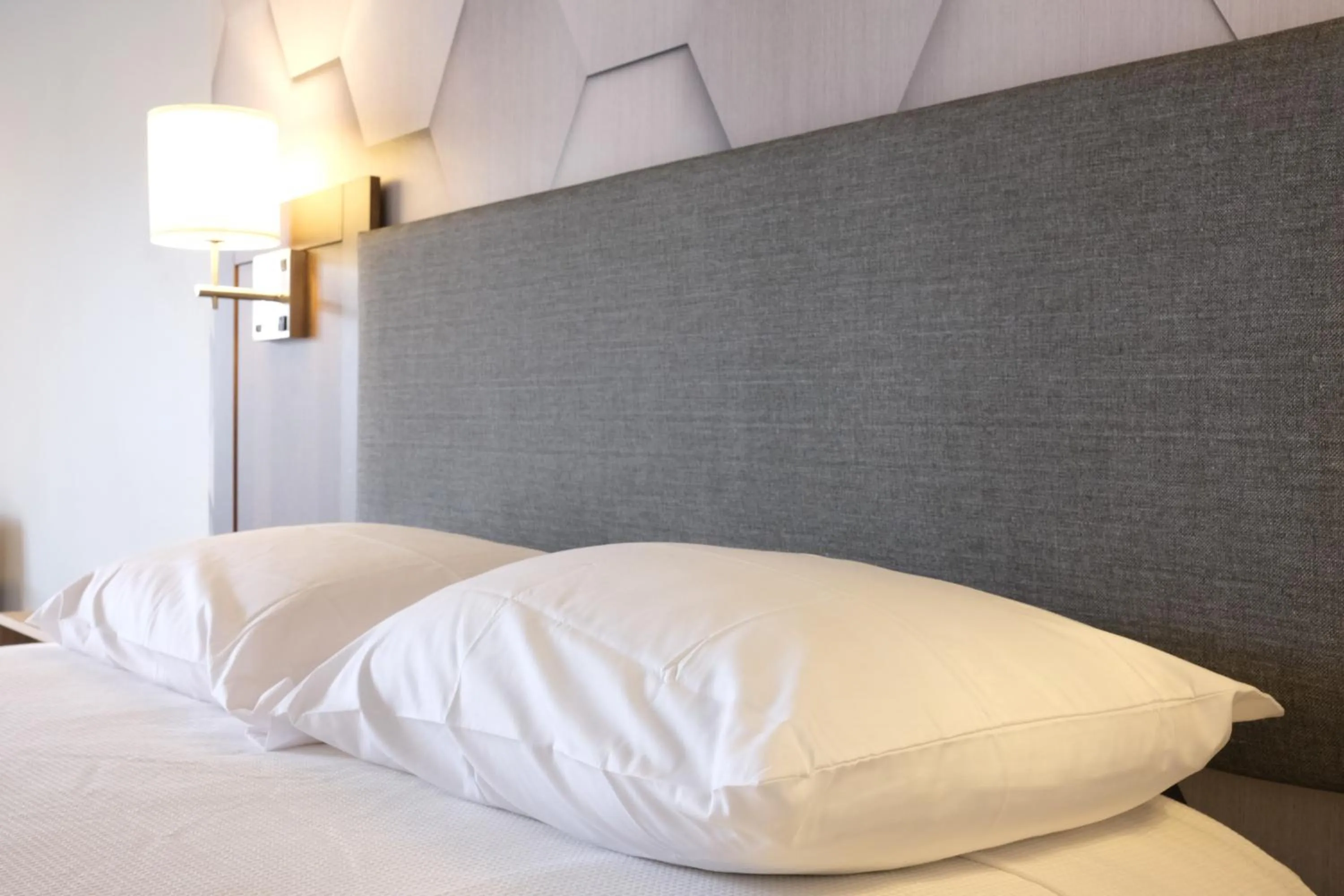 Bed in Regency Inn of Eddyville Kuttawa