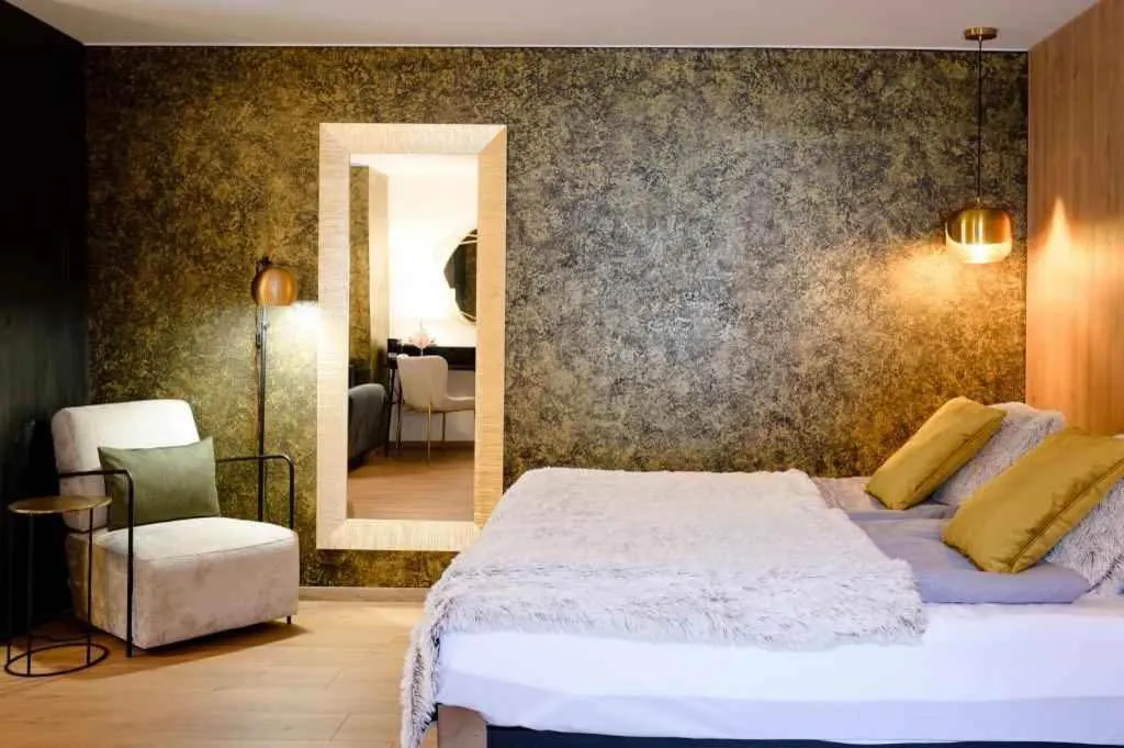 Bed in Hotel & Garden U Holubů