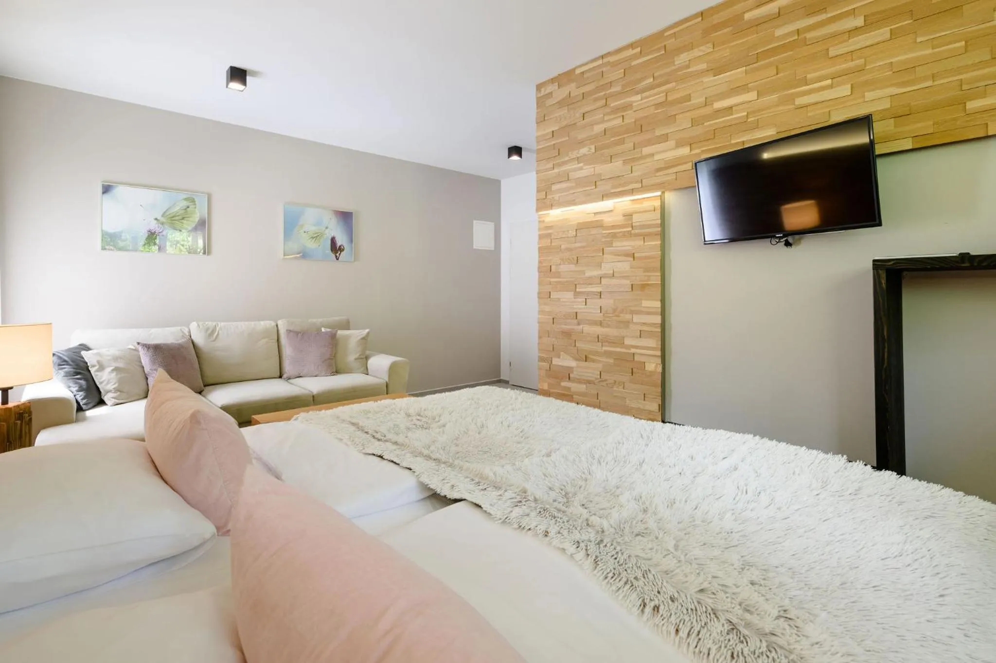 Bed in Hotel & Garden U Holubů