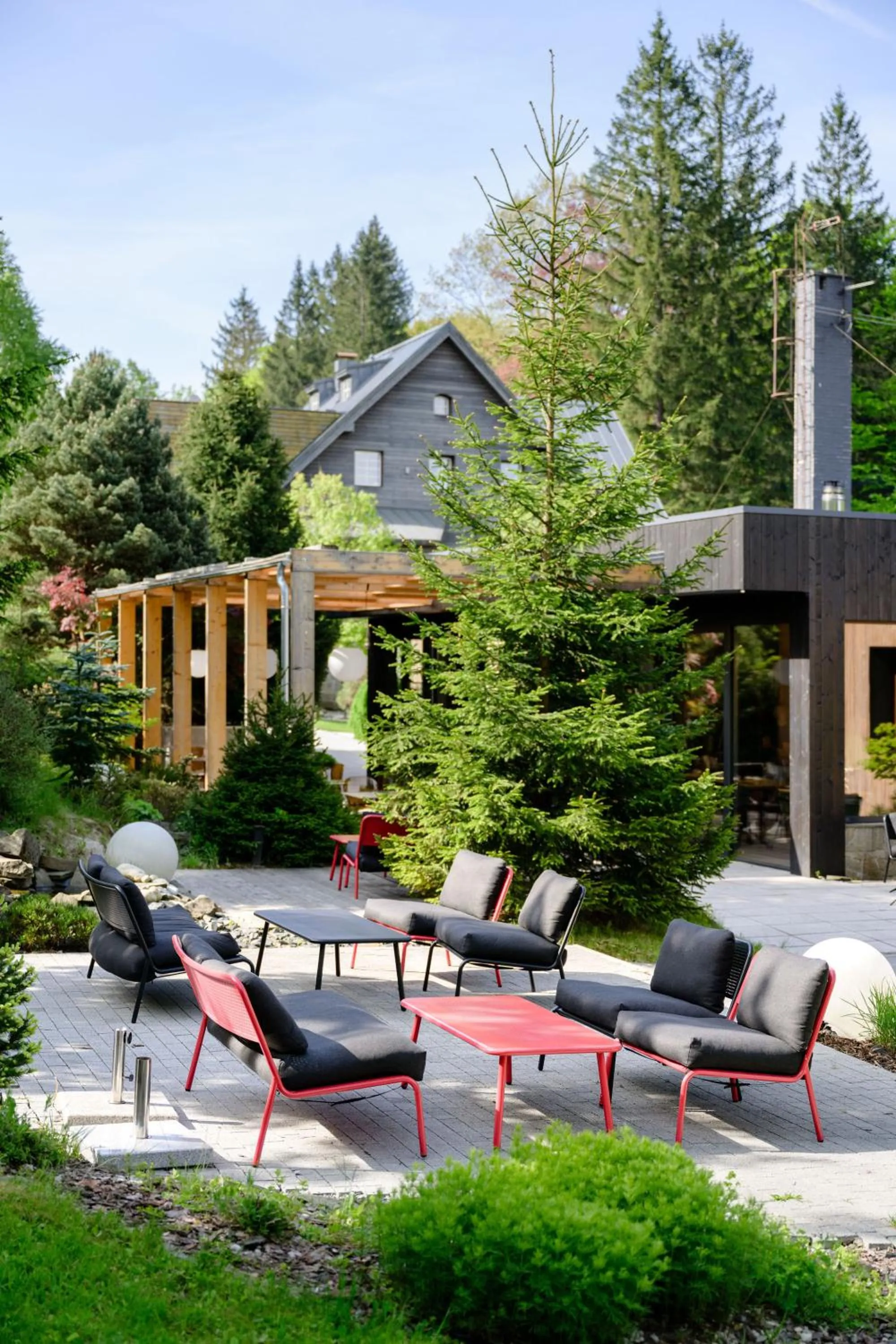 Garden in Hotel & Garden U Holubů