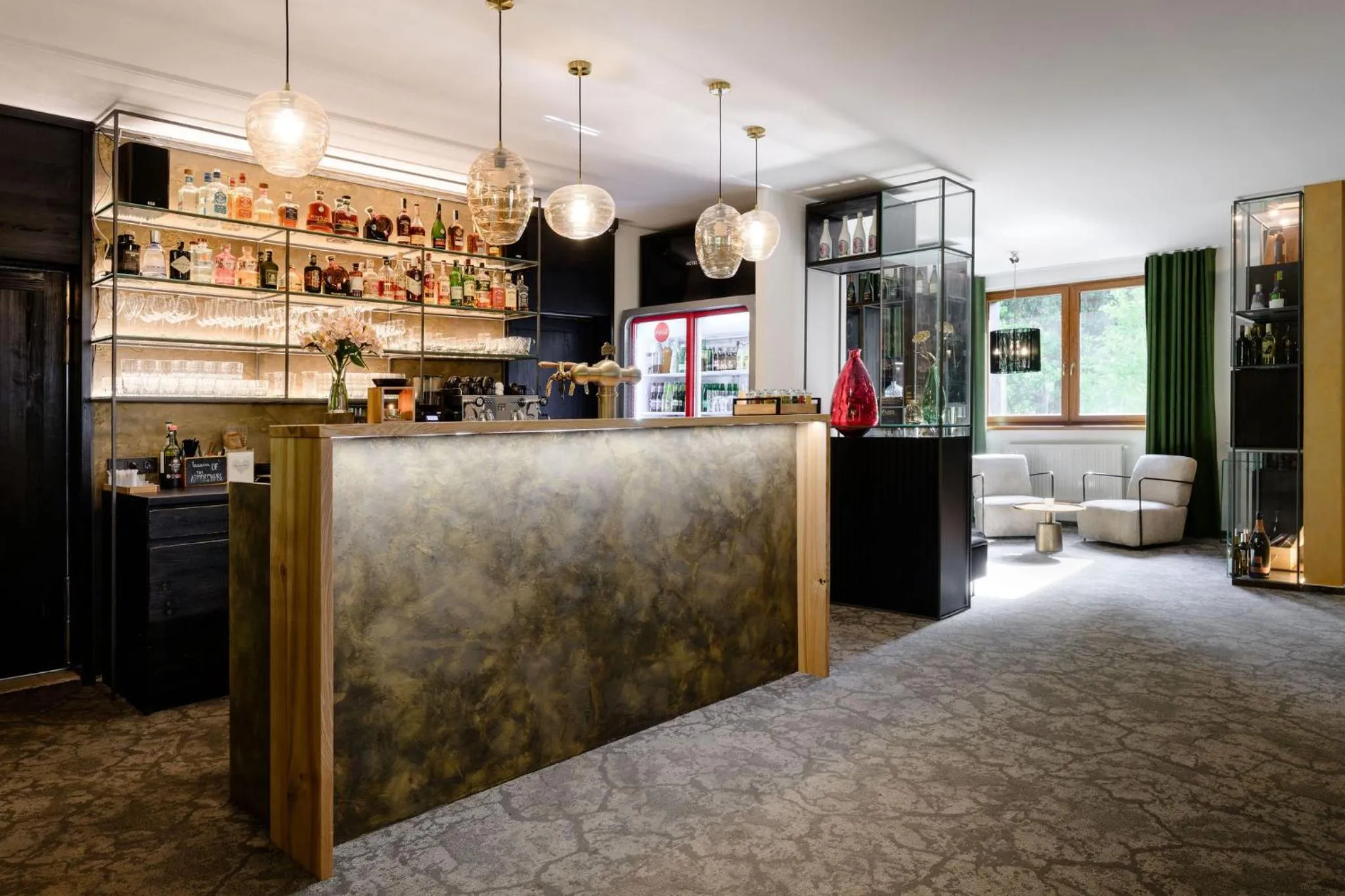 Lounge or bar in Hotel & Garden U Holubů