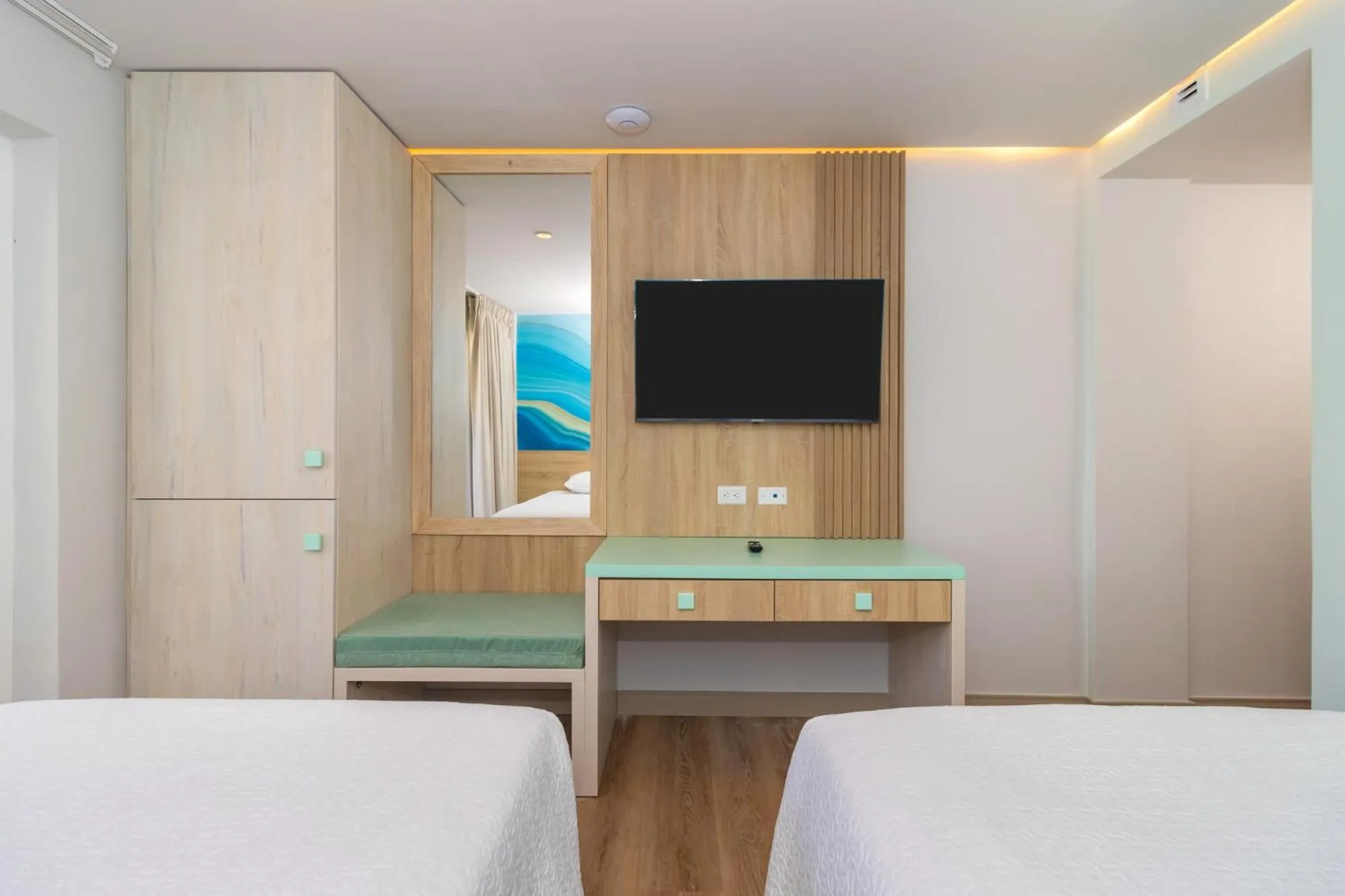 Bed in Hotel Bahia Sardina