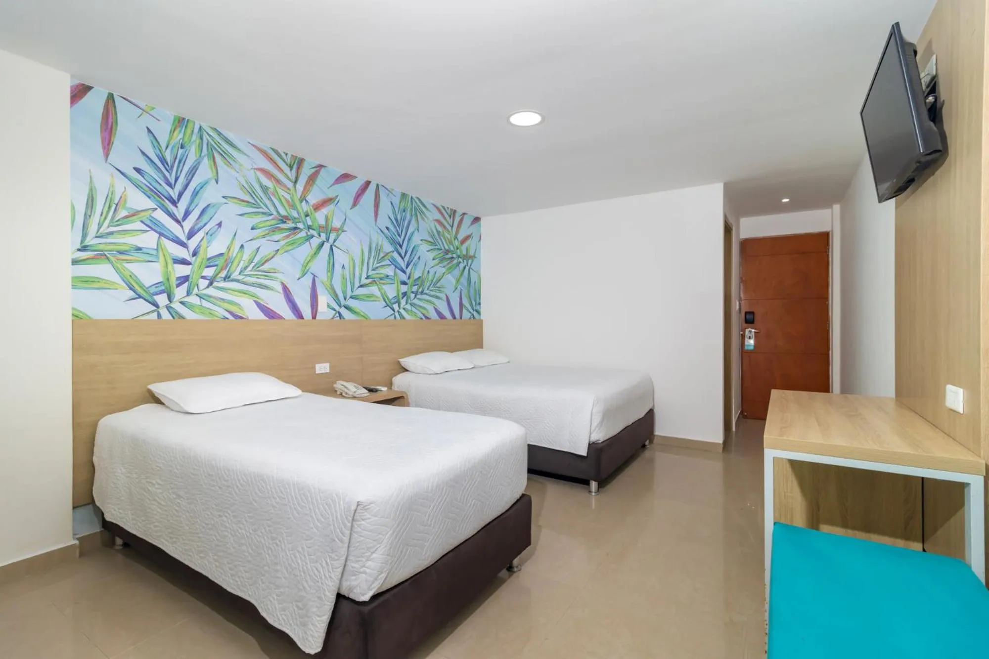 Bed in Hotel Bahia Sardina