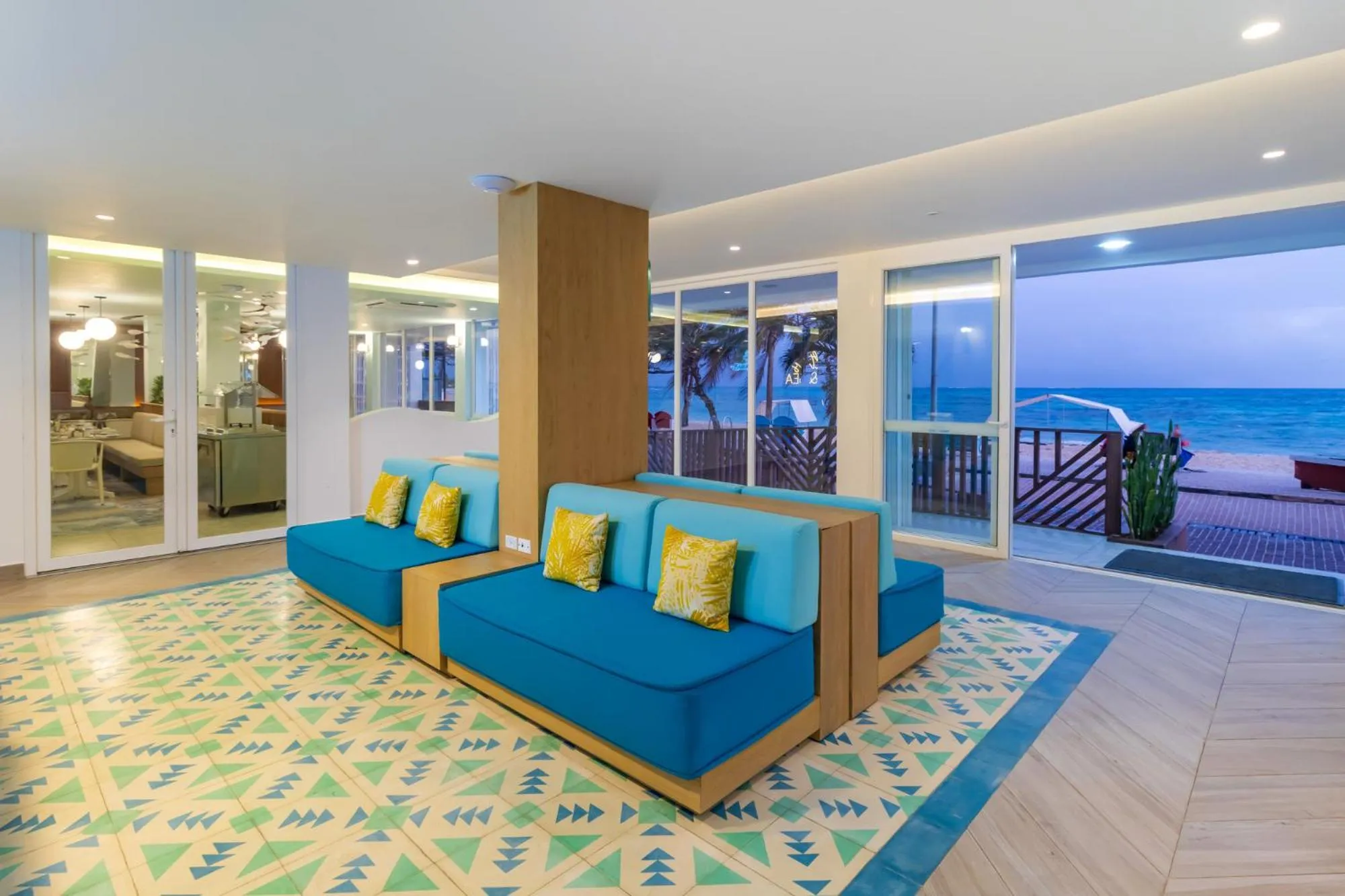 Living room in Hotel Bahia Sardina