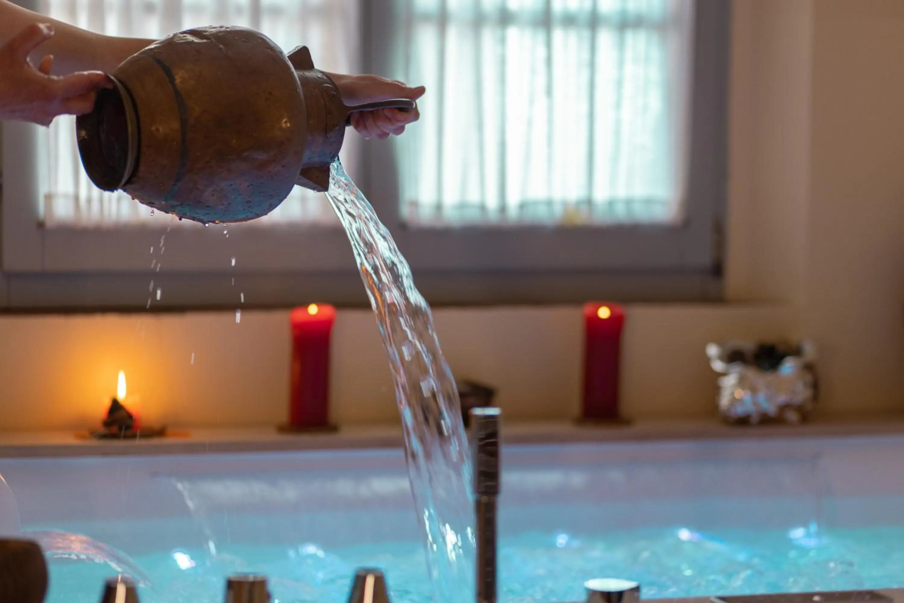 Hot Tub in Casa Bellavista B&B