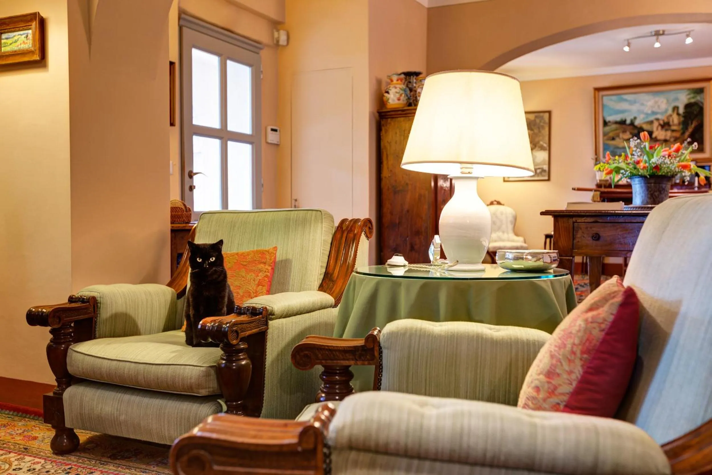 Lobby or reception in Casa Bellavista B&B