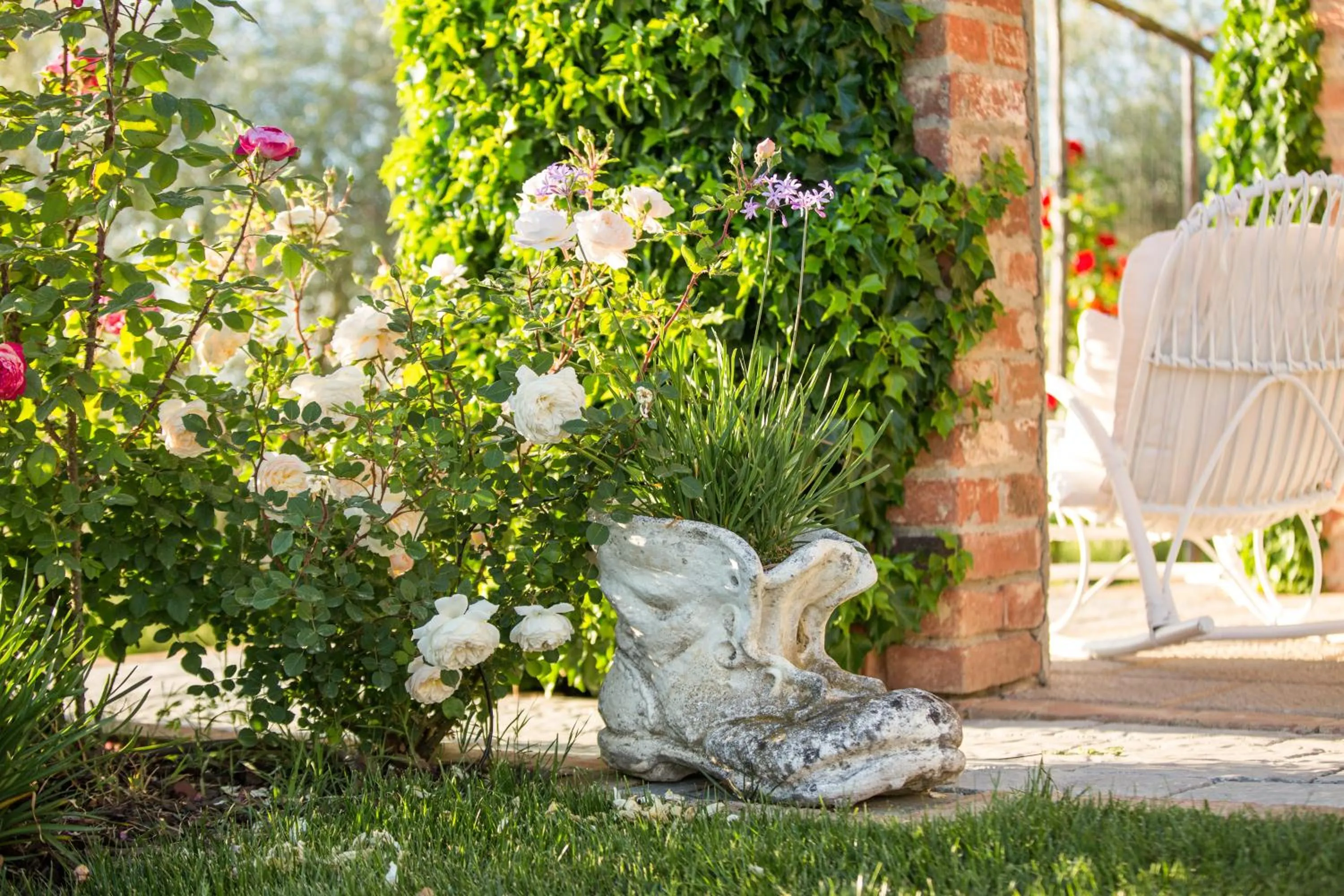 Decorative detail in Casa Bellavista B&B