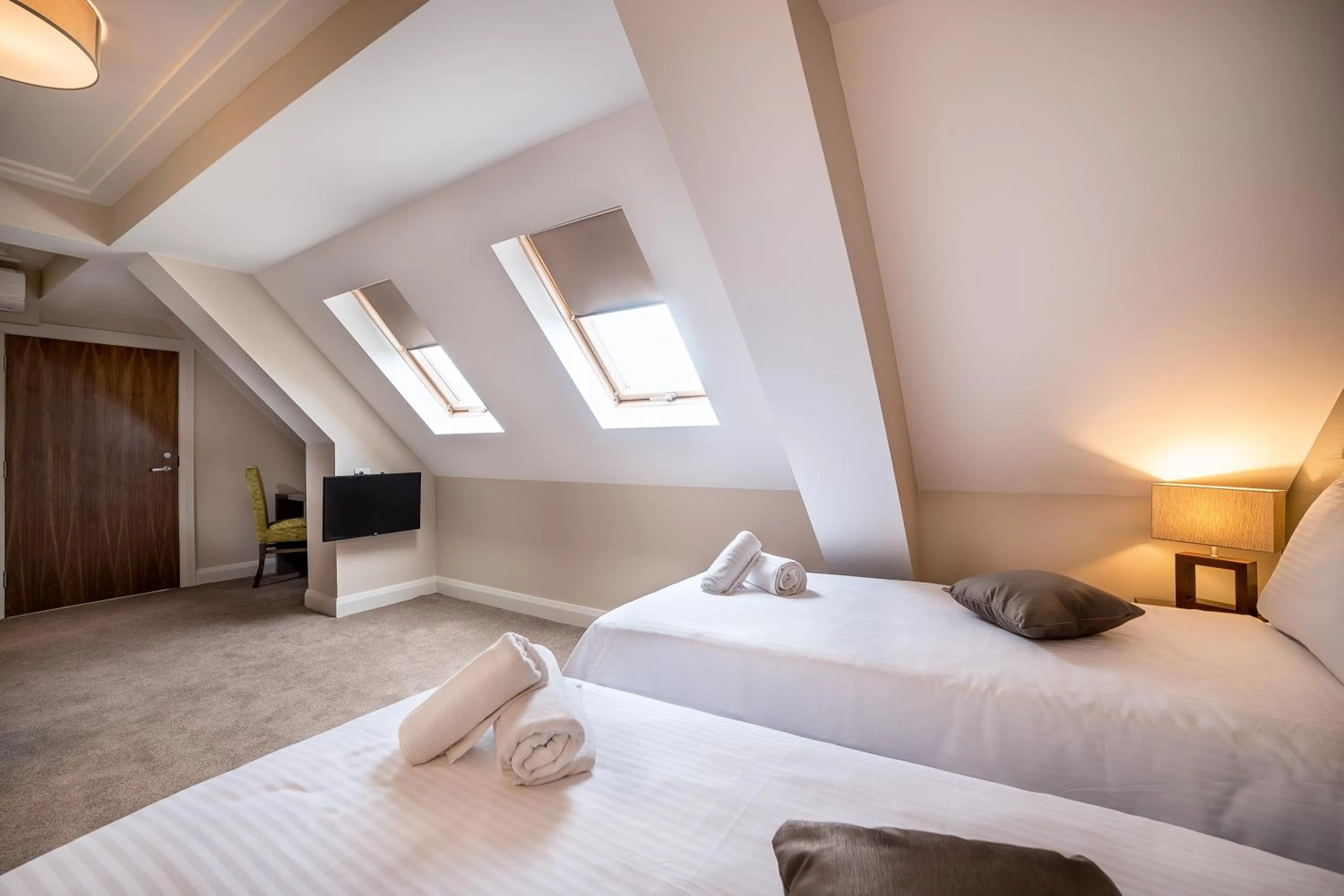 Bed in The Frontier Hotel