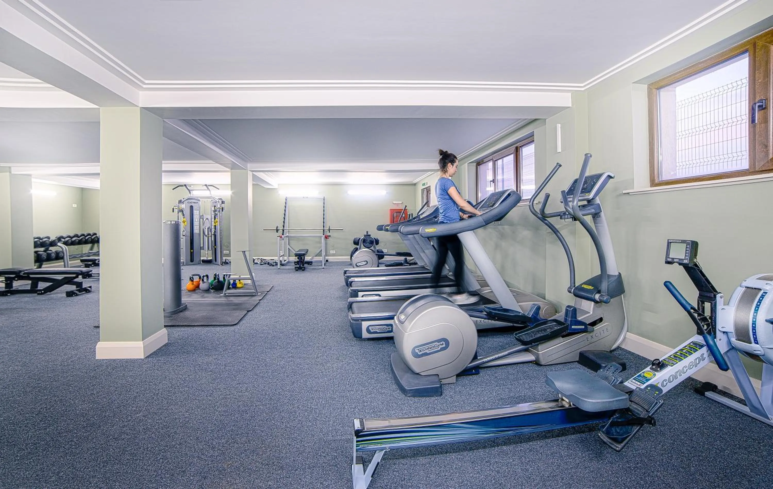 Fitness centre/facilities in The Frontier Hotel