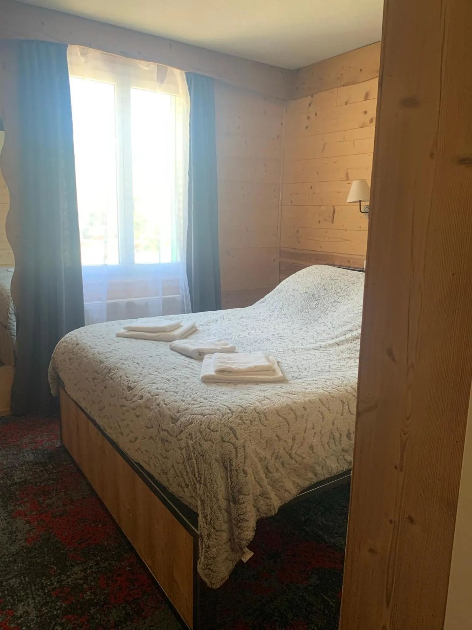 Photo of the whole room, Bed in Hôtel l'Équipe